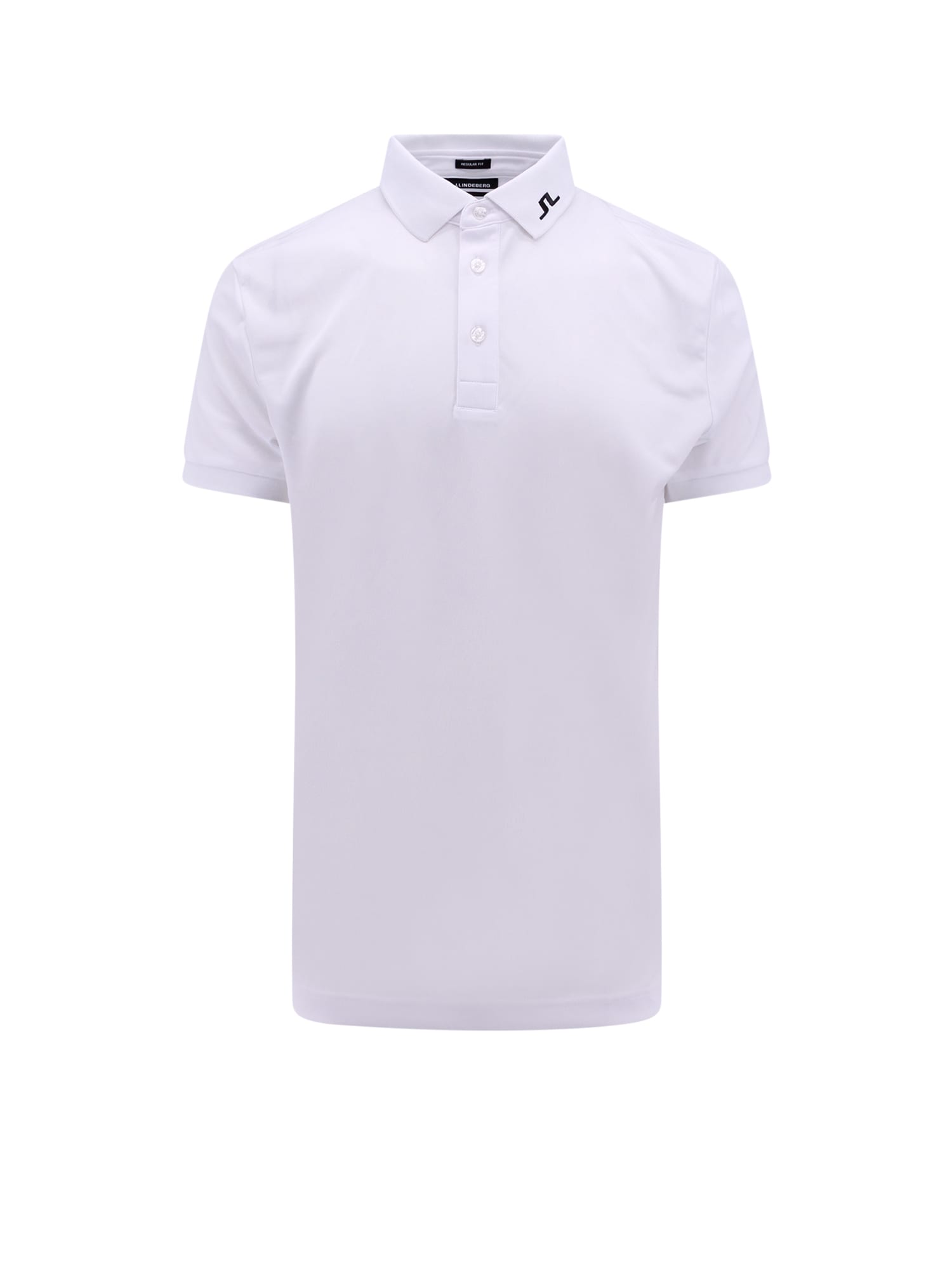 Shop J. Lindeberg Kv Polo Shirt In White