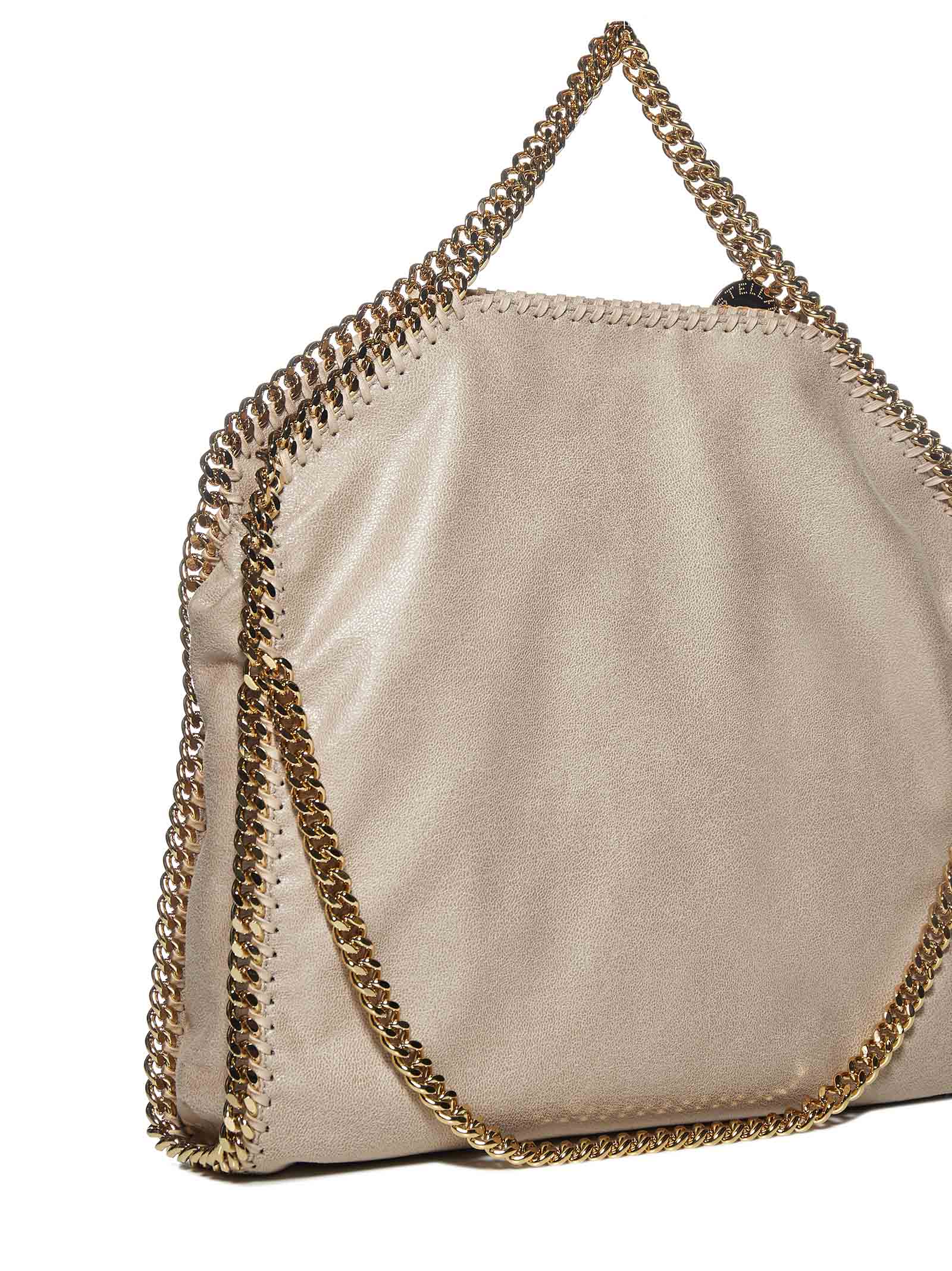 Shop Stella Mccartney Tote In Butter Cream