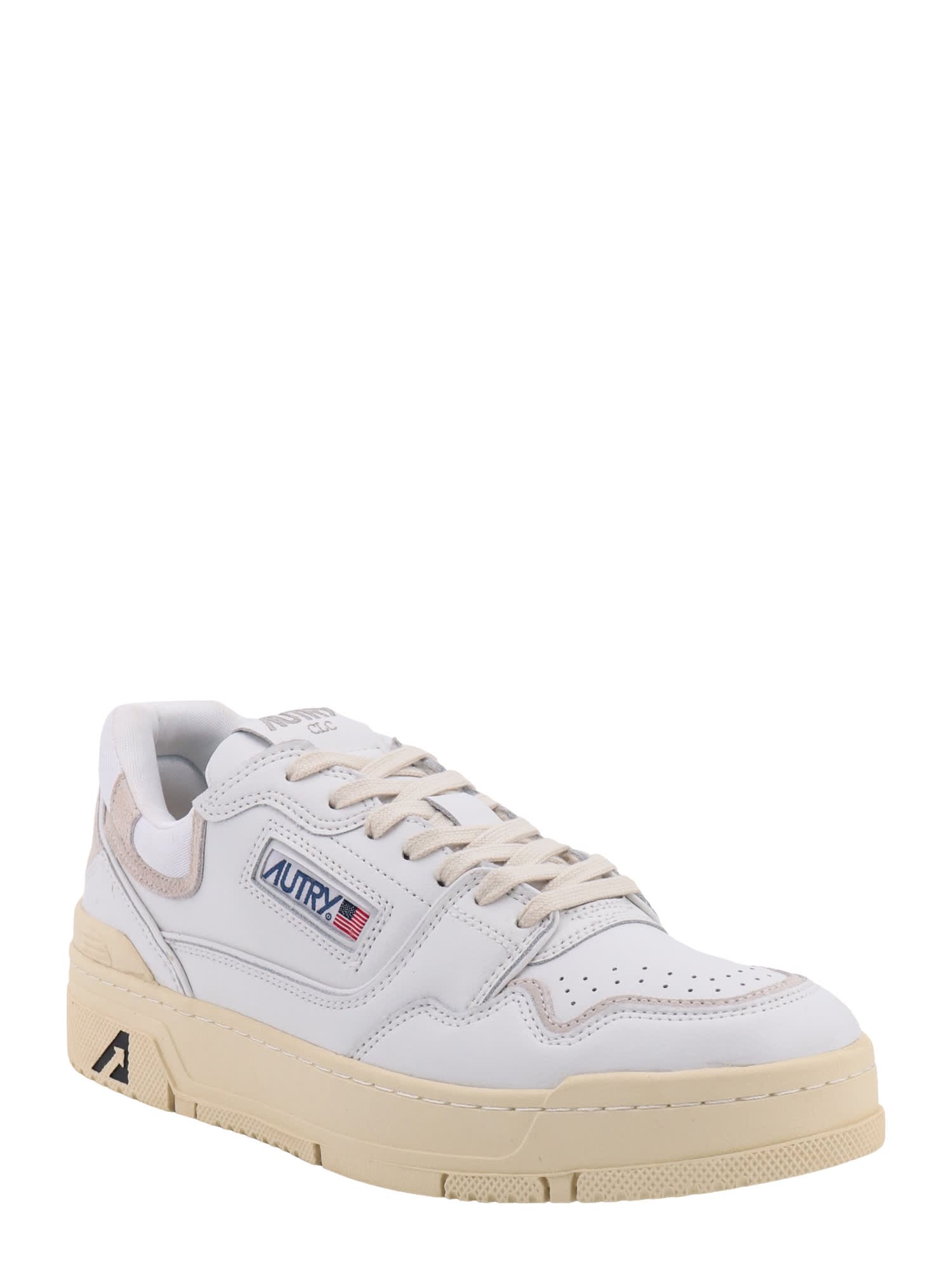 Shop Autry Rookie Low Sneakers In White