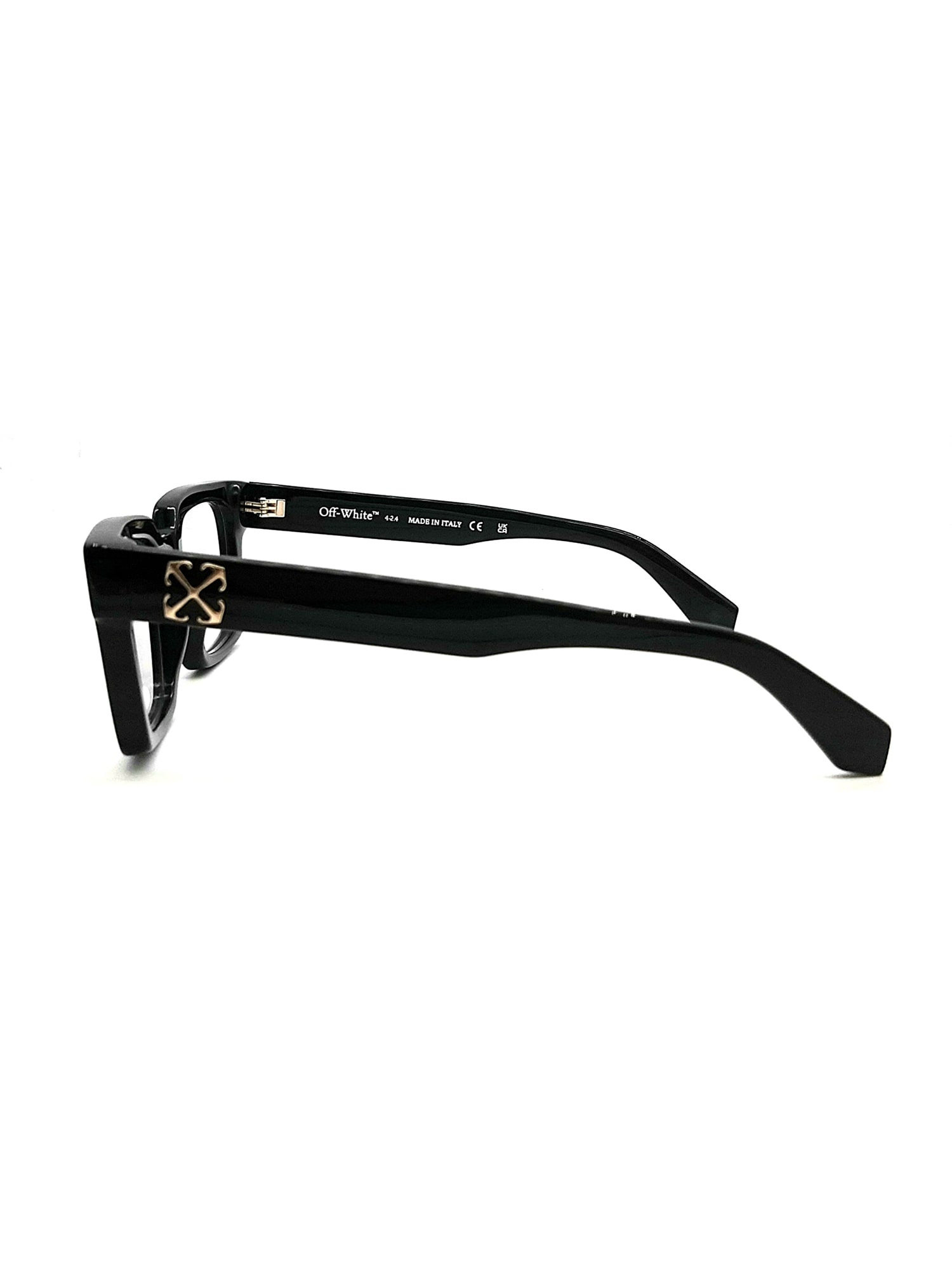 Shop Off-white Oerj072 Optical Style 72 Eyewear In Black Blue Block