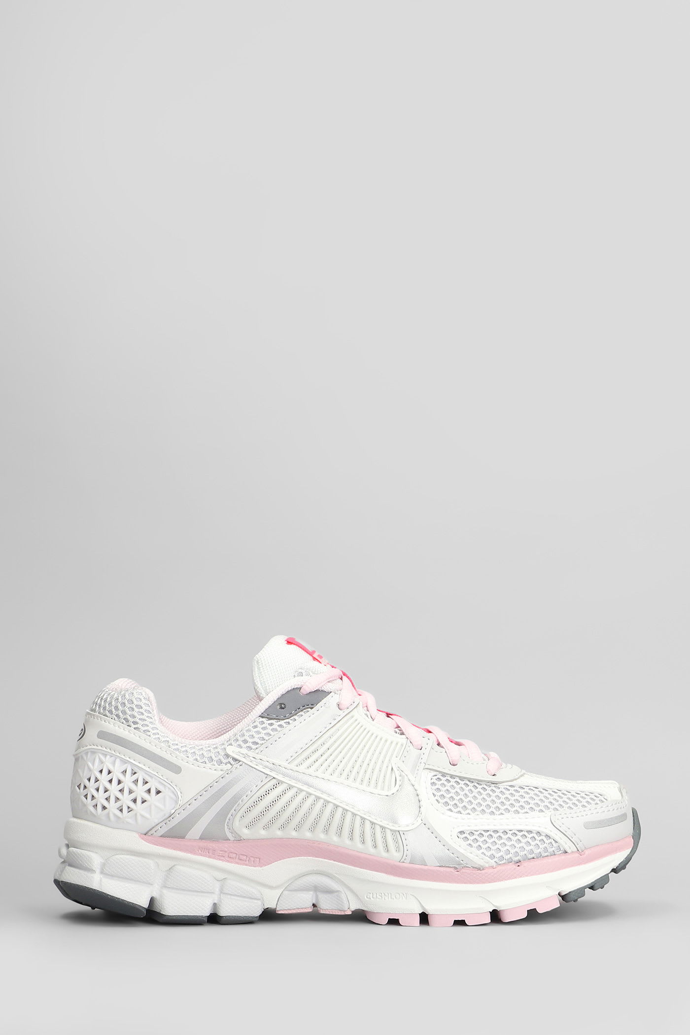 Zoom Vomero 5 Sneakers In White Leather And Fabric