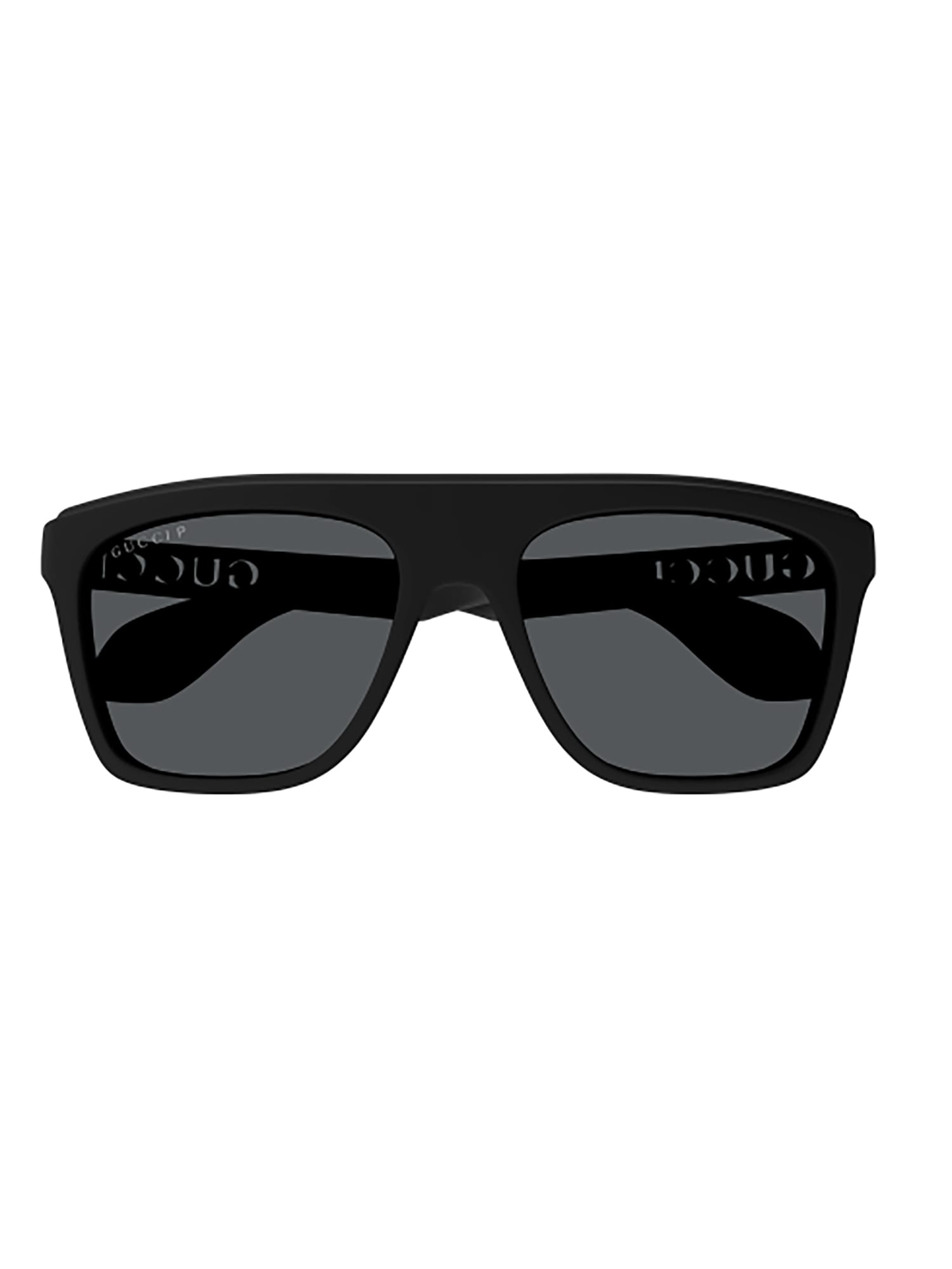 Shop Gucci Gg1570s Sunglasses In Black Black Grey