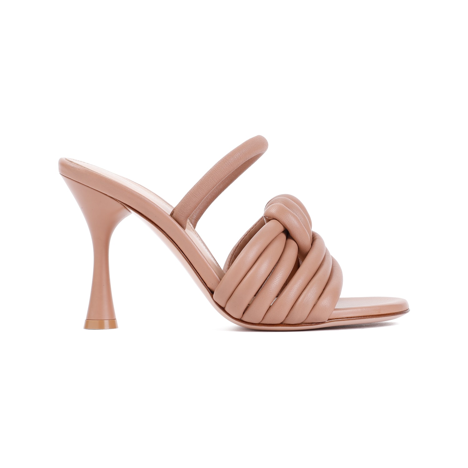 Shop Gianvito Rossi Sandal In Praline