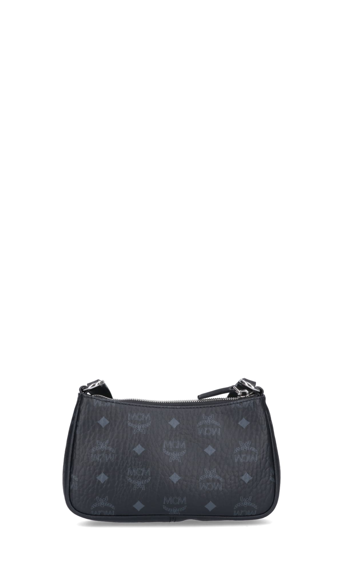 MCM munchen germany J5027 black handbag (L-17cm/W-26)genuin