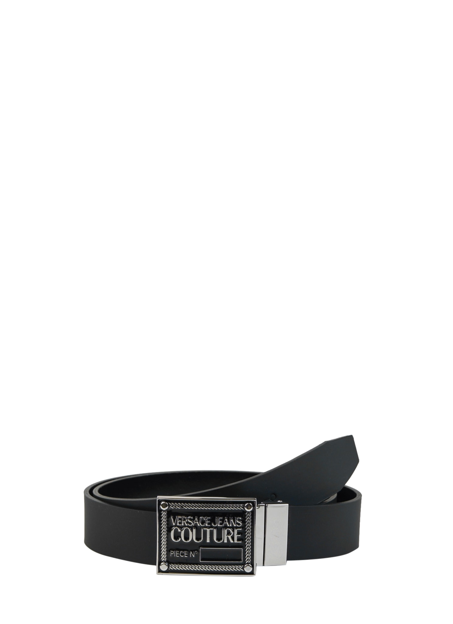 Versace Jeans Couture Brushed Calf Belt