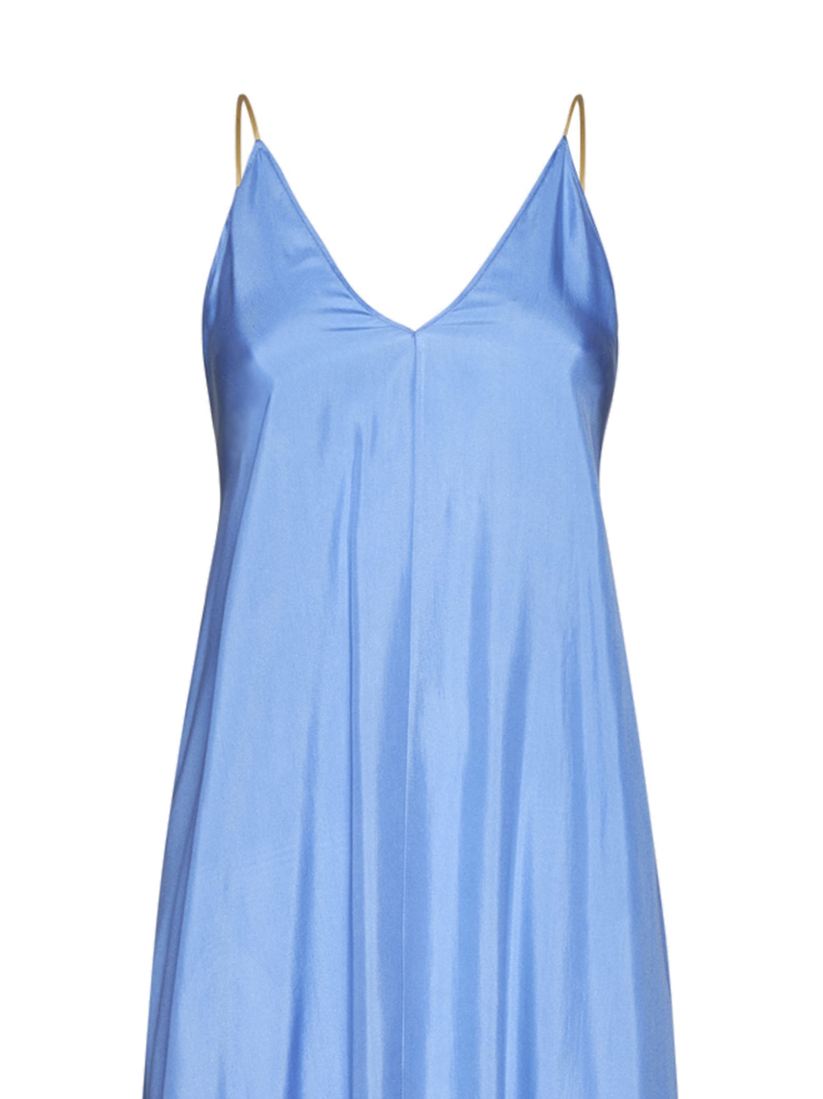 Shop Alysi Dress In Azzurro
