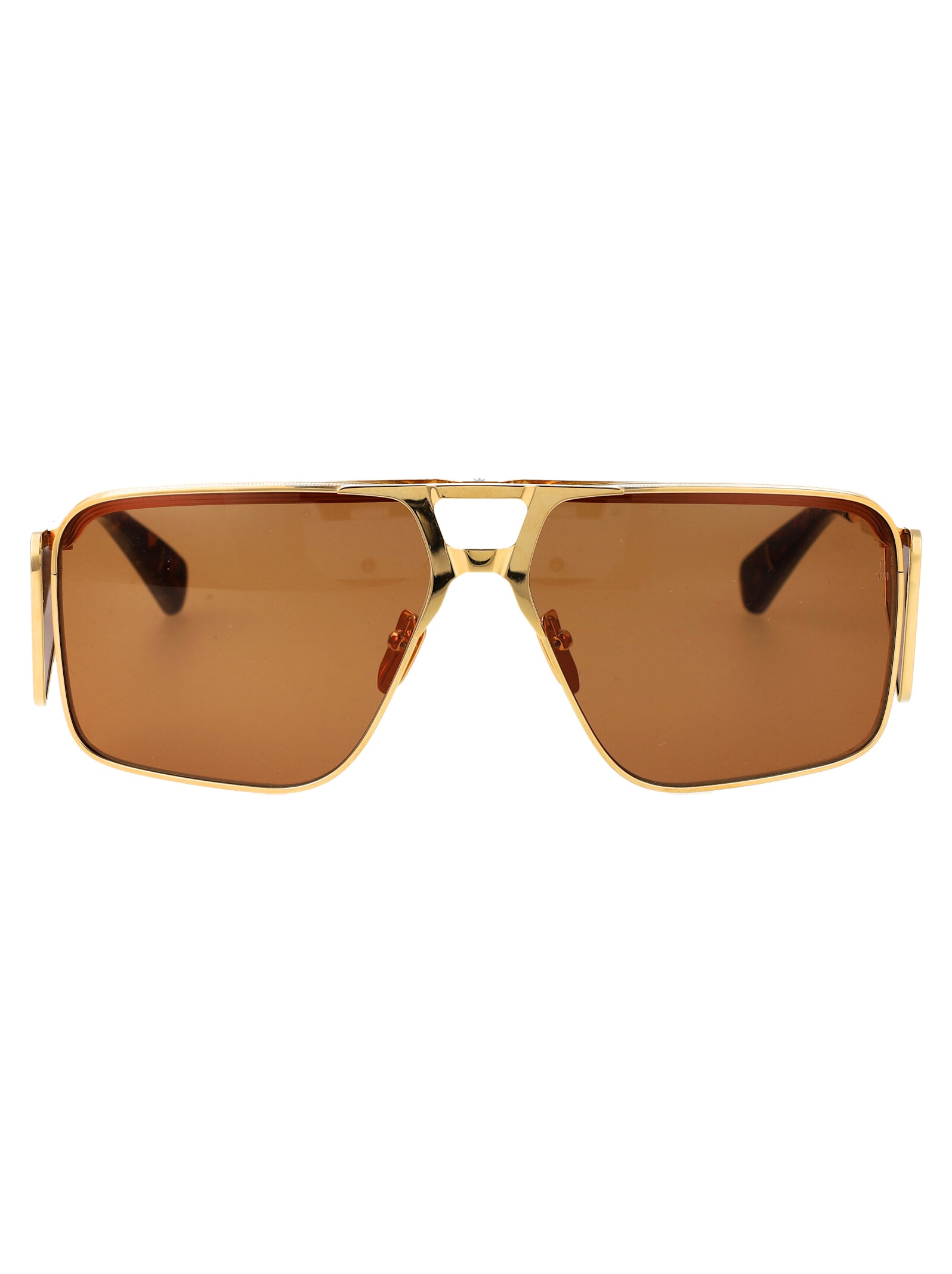 Jacques Marie Mage Assen Sunglasses In Brown