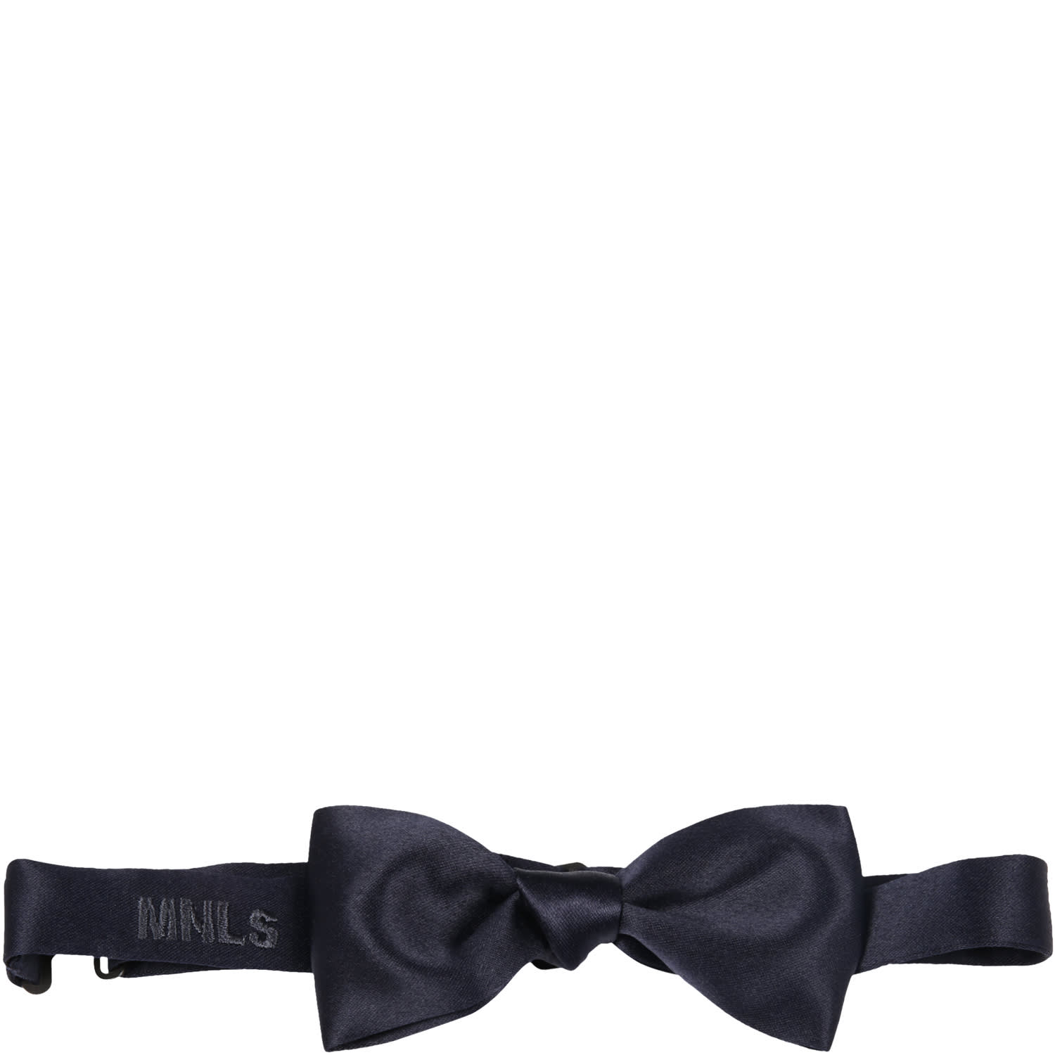 Monnalisa Blue Bow Tie For Boy With Logo