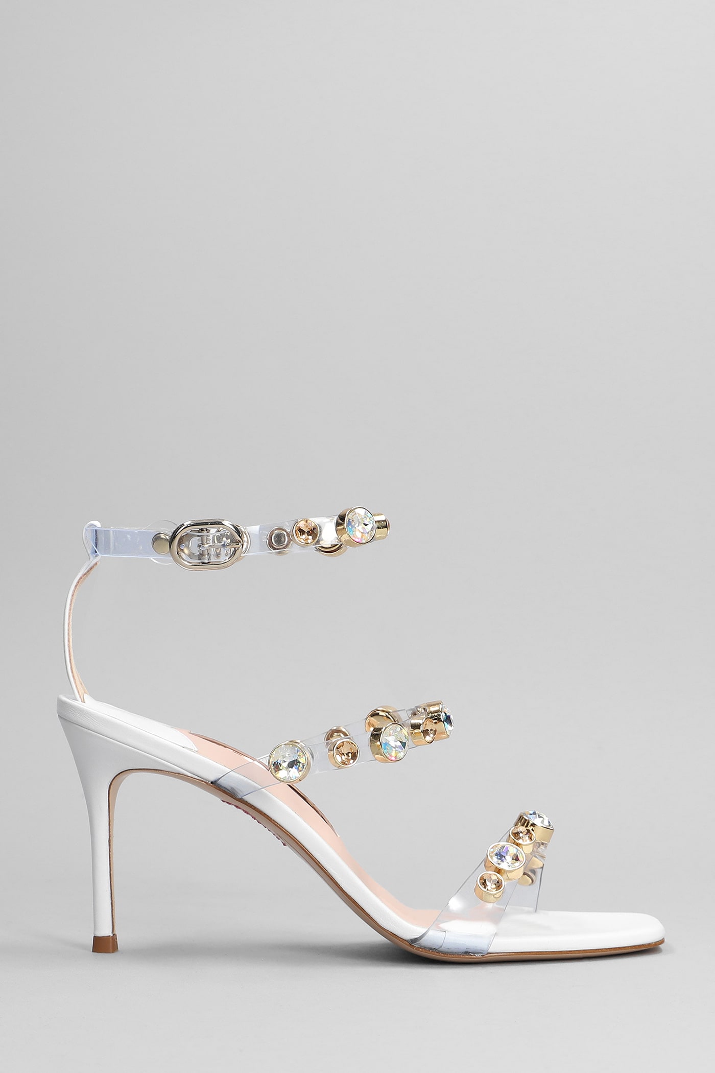 Sophia Webster Sandals In White Leather