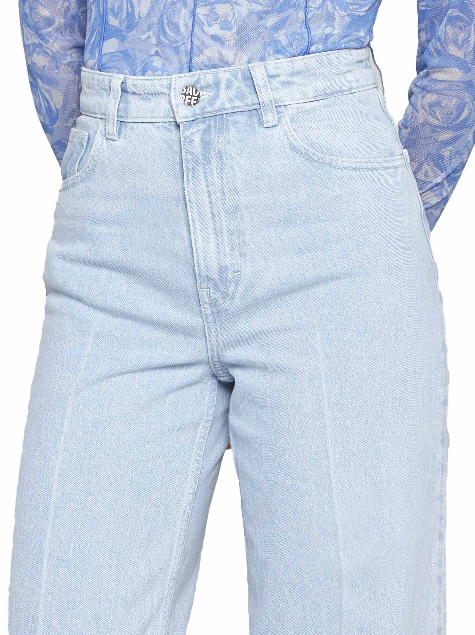 Shop Baum Und Pferdgarten Jeans In Blue Worn Out Denim