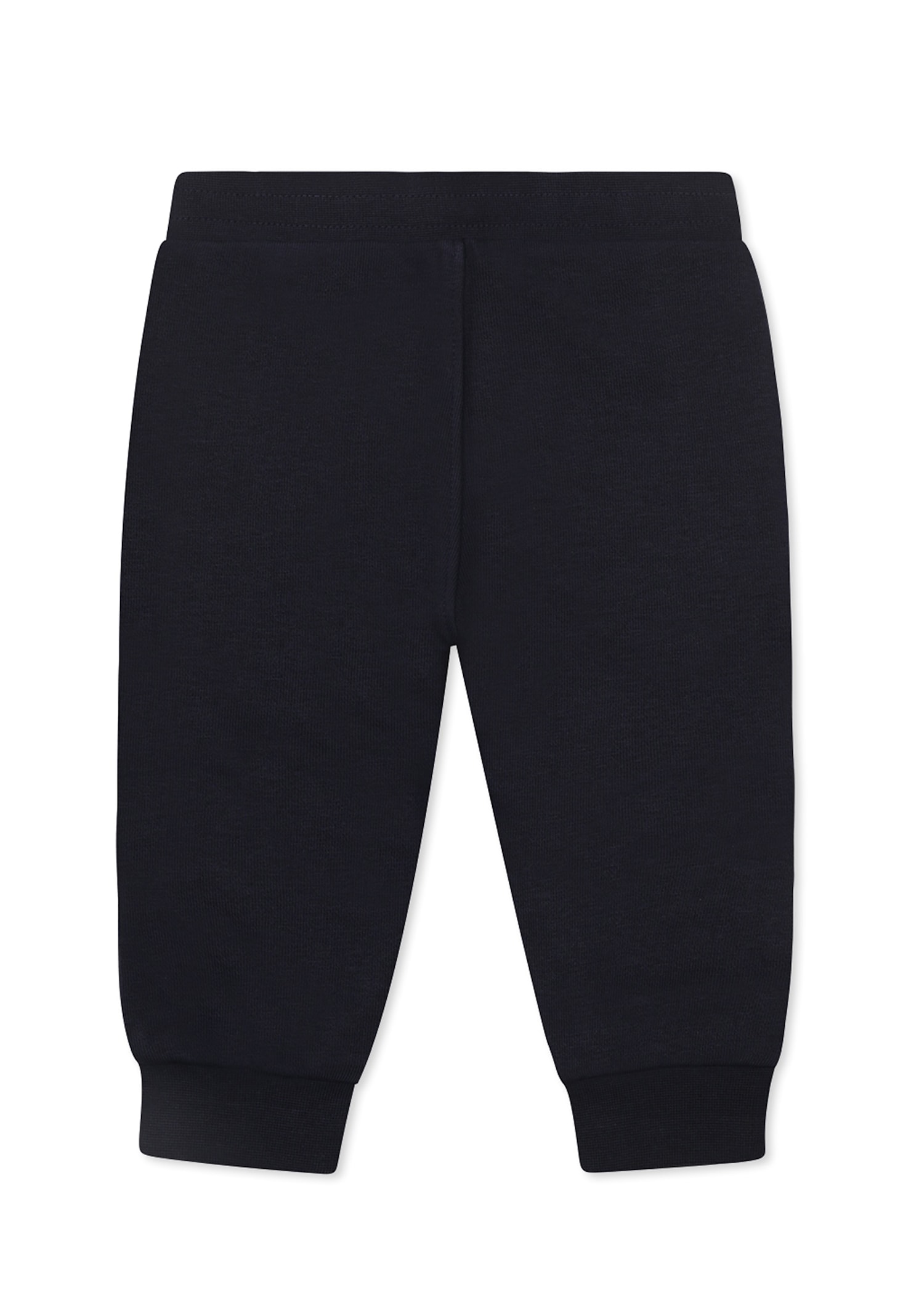 Hugo Boss Blue Trousers For Baby Boy With Logo In Blue
