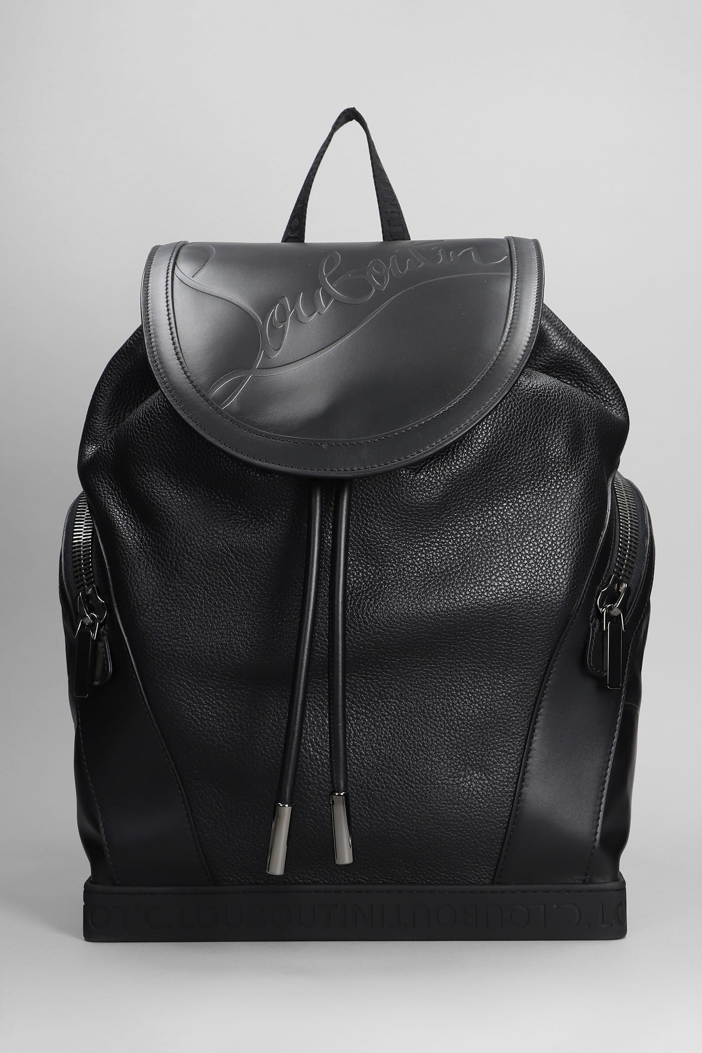 Explorafunk S Backpack In Black Leather