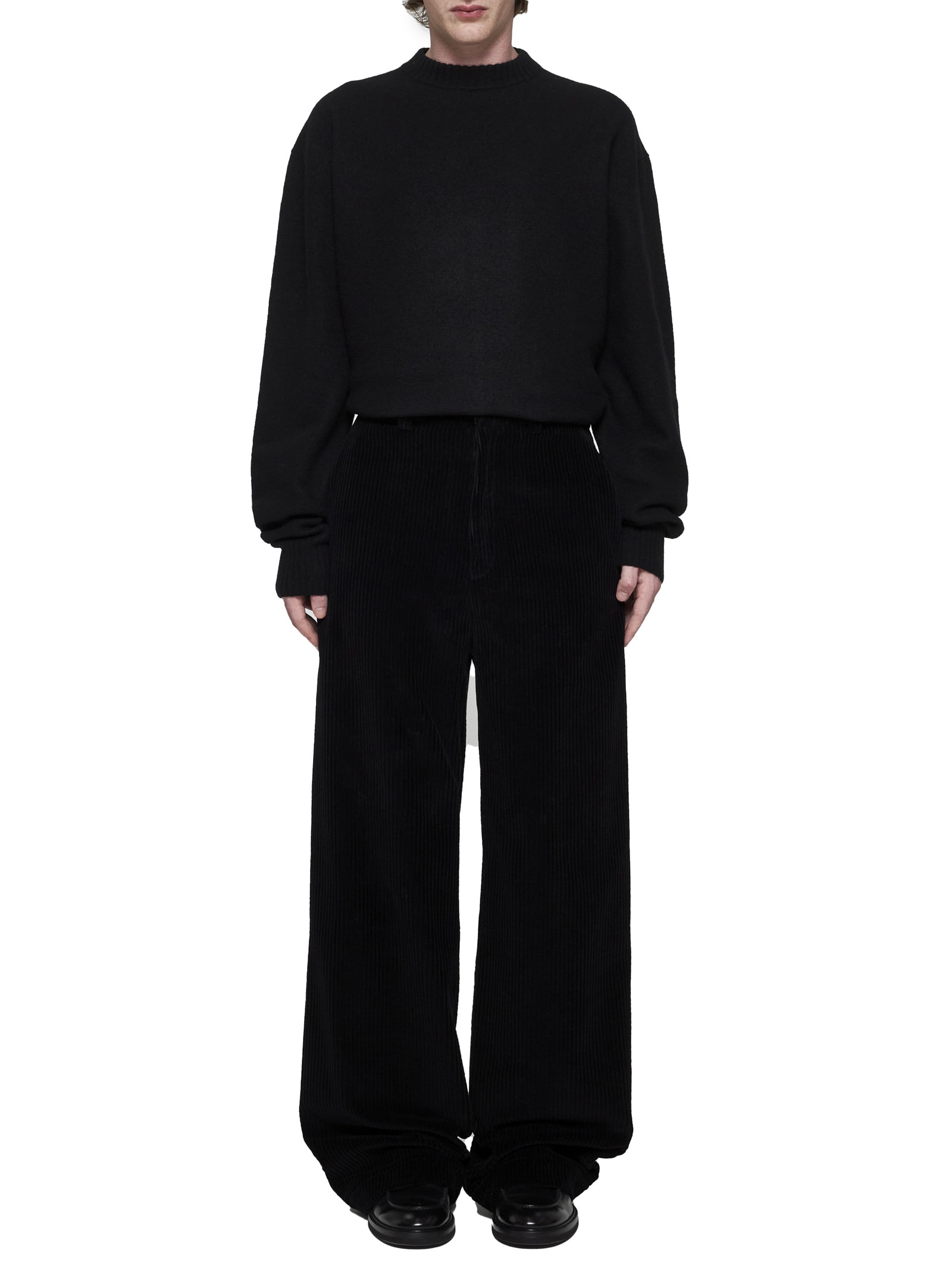 Shop Jil Sander Pants In Black