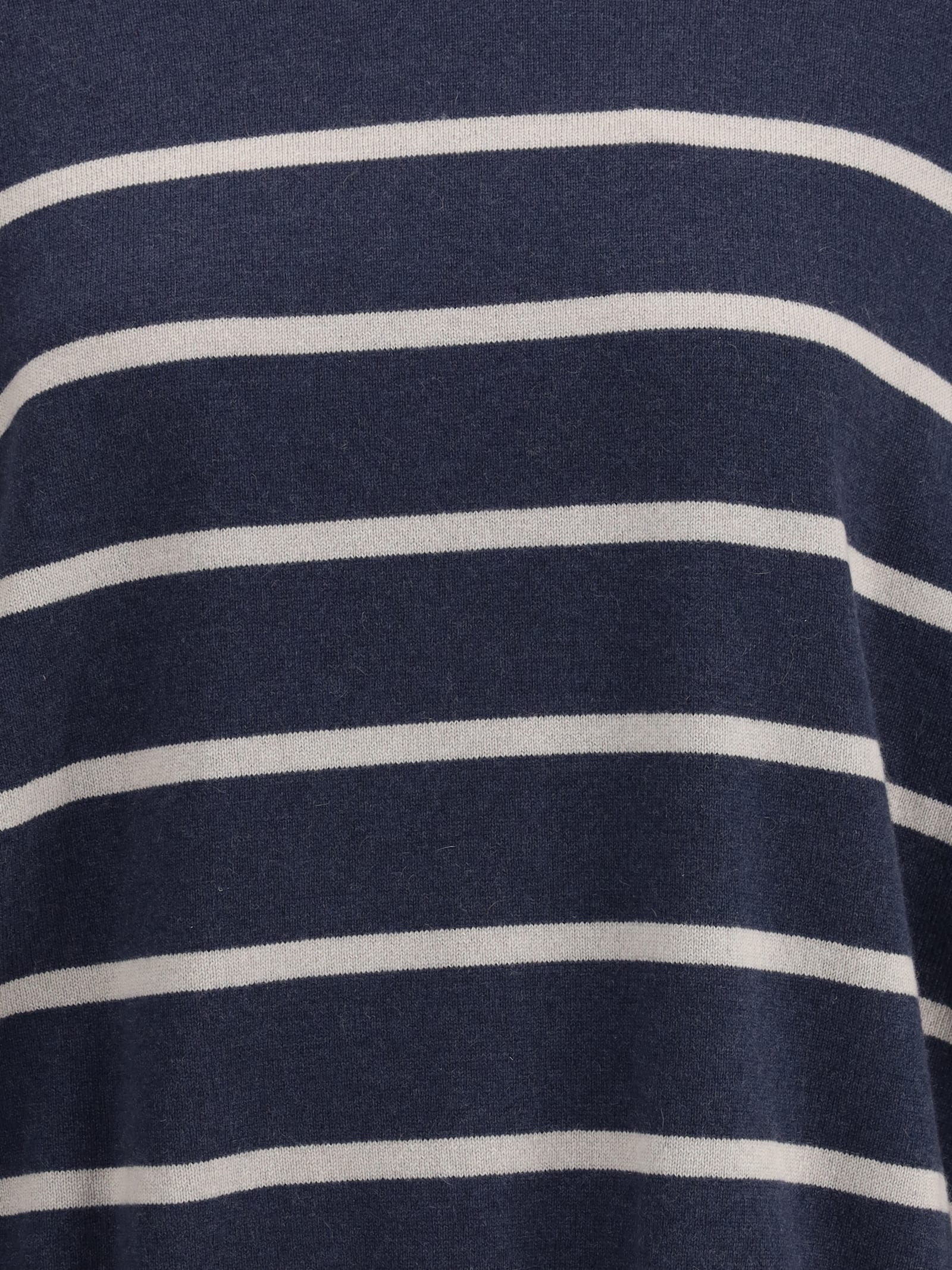 Brunello Cucinelli Hooded Sweater In Blue