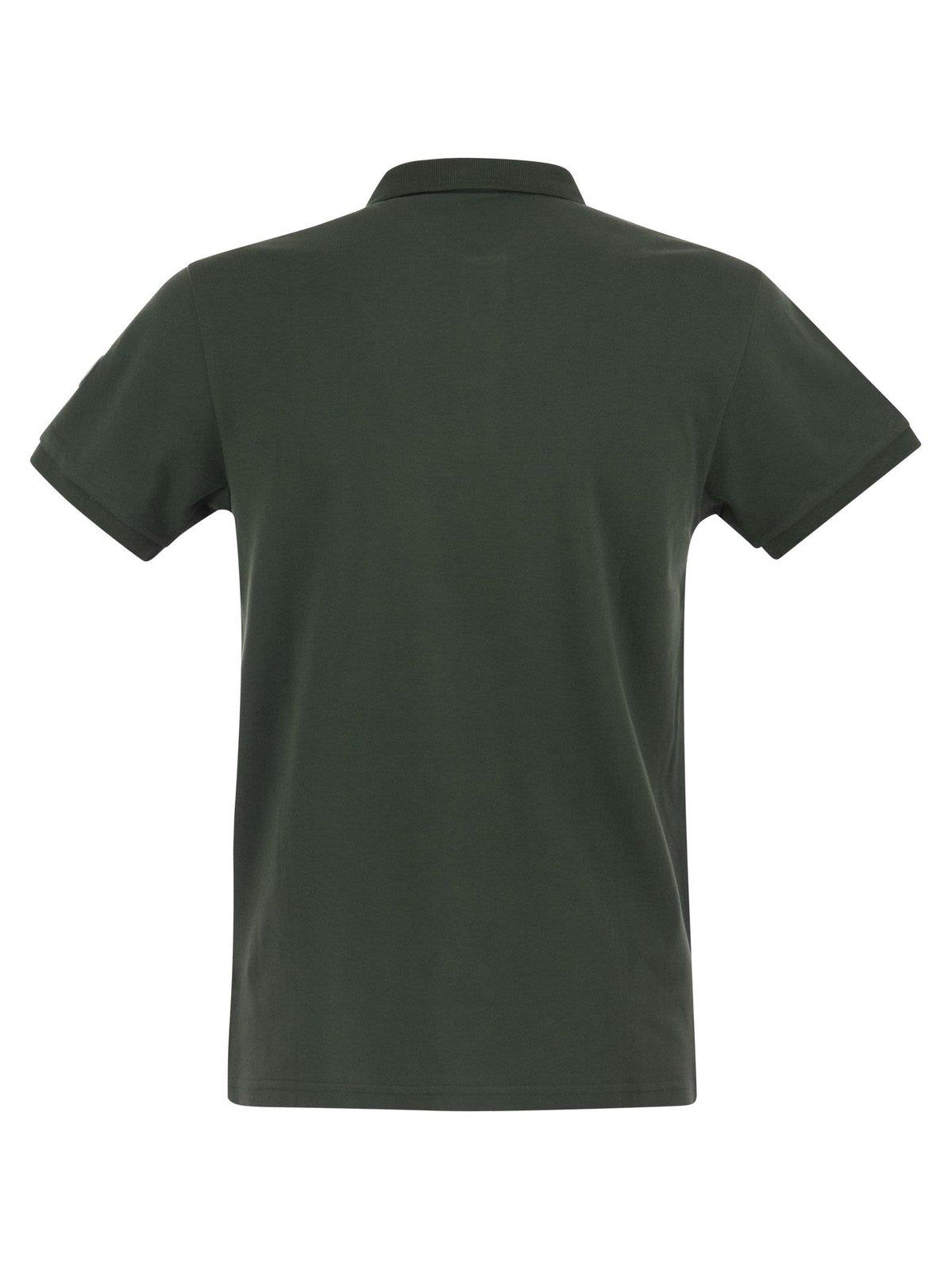 Shop Colmar Logo Patch Short Sleeved Polo Shirt