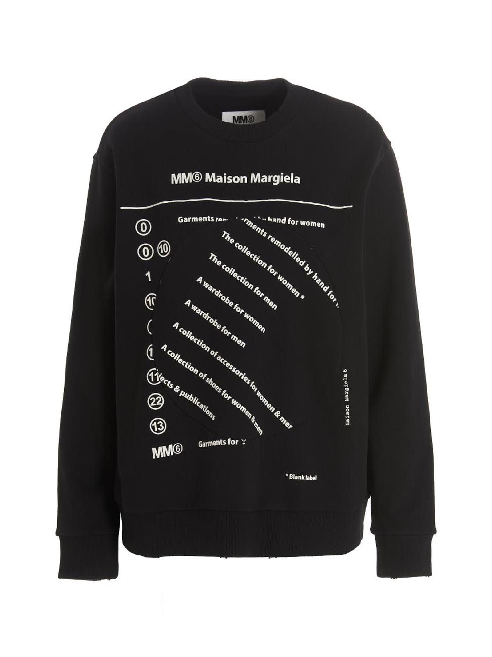 MM6 MAISON MARGIELA PRINTED SWEATSHIRT