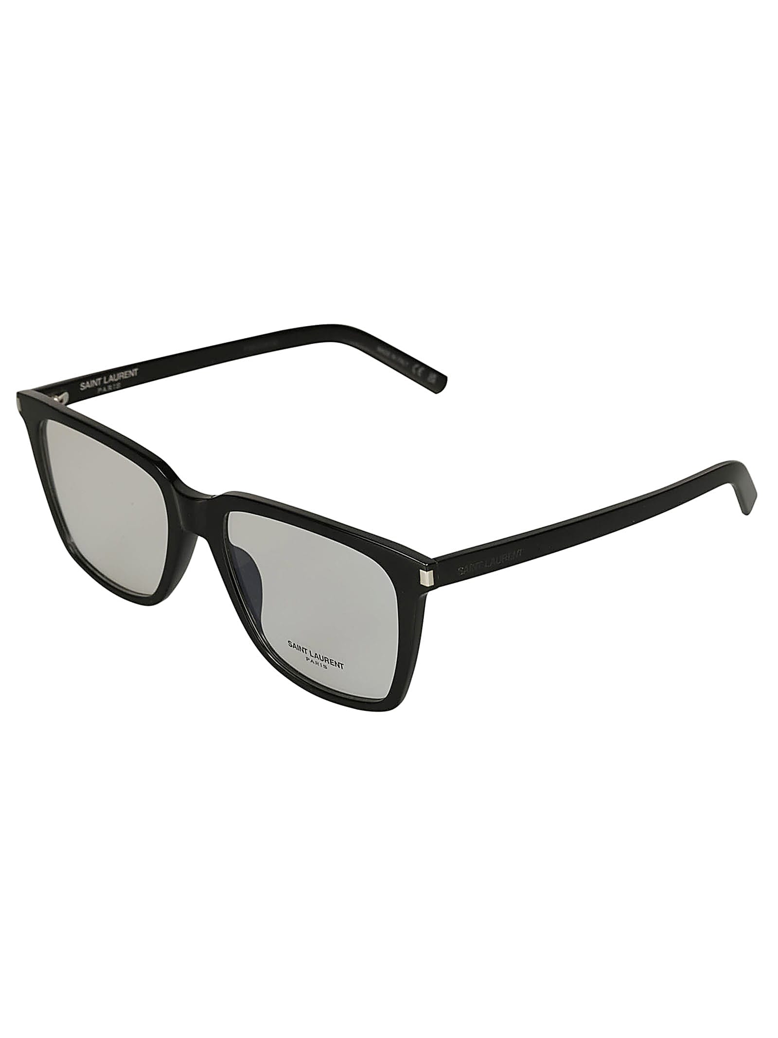 Saint Laurent Sl717 Slim Sunglasses In Black