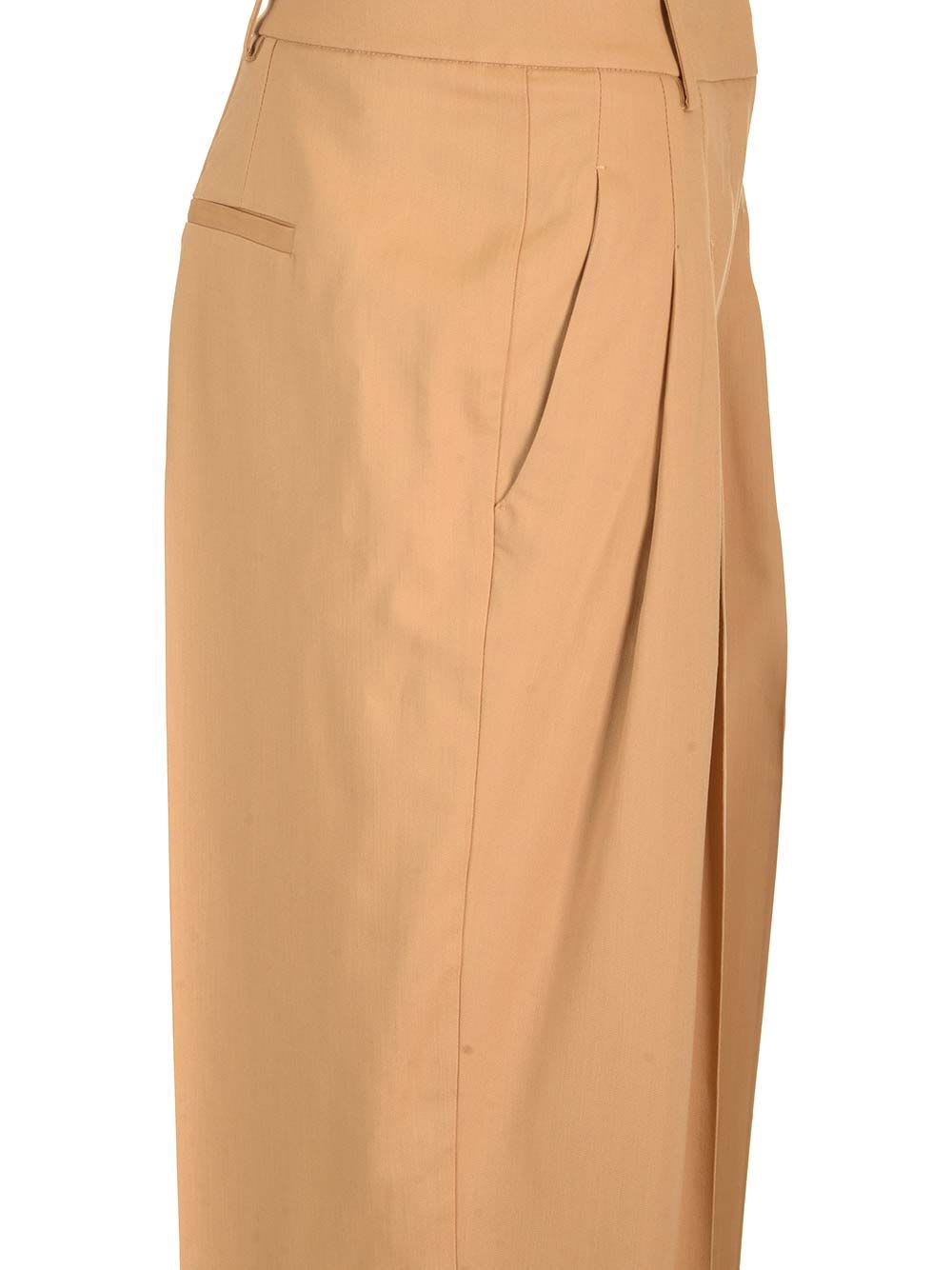 FORTE FORTE VISCOSE WOOL TWILL PINCES PANTS 