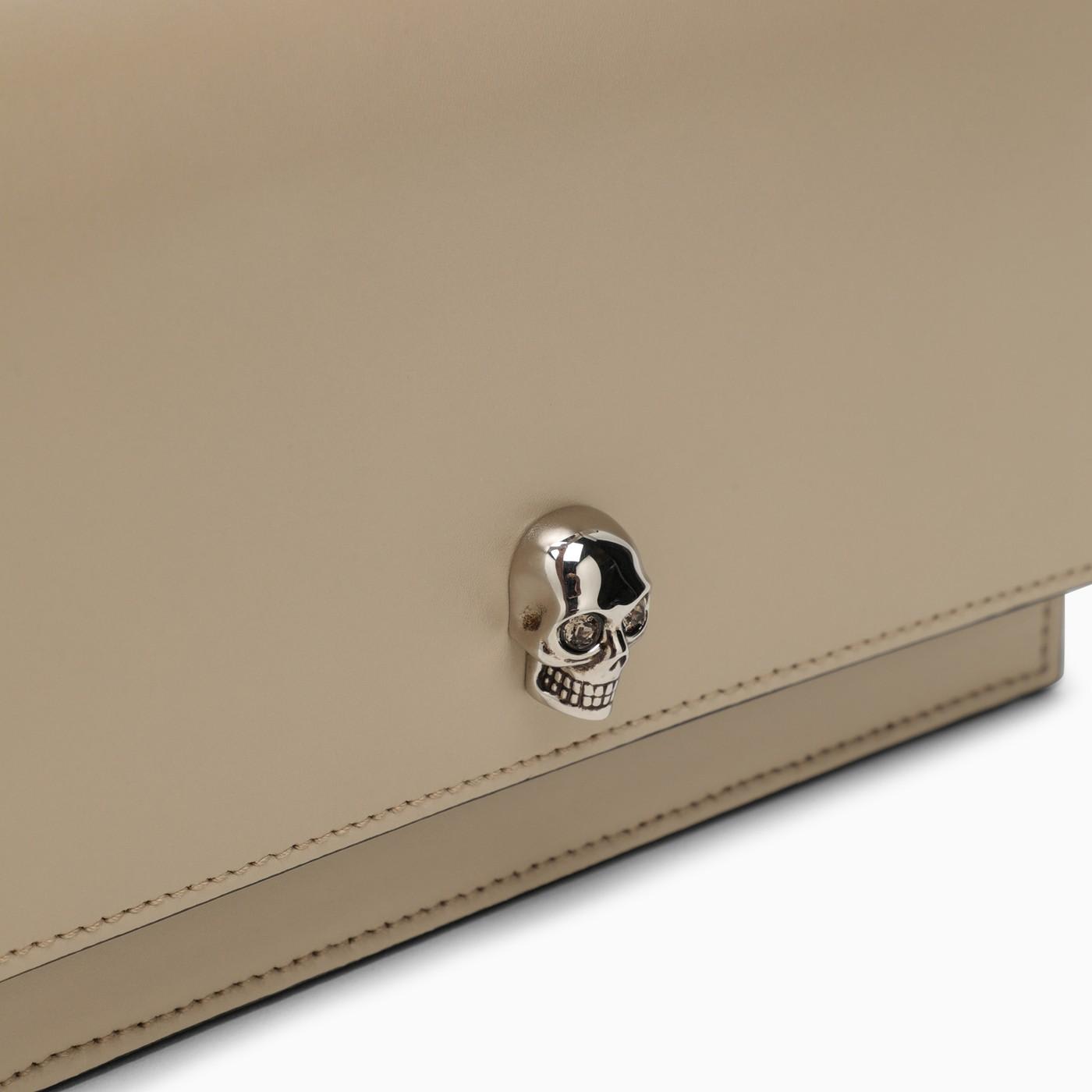 ALEXANDER MCQUEEN SKULL FOLDOVER-TOP SHOULDER BAG