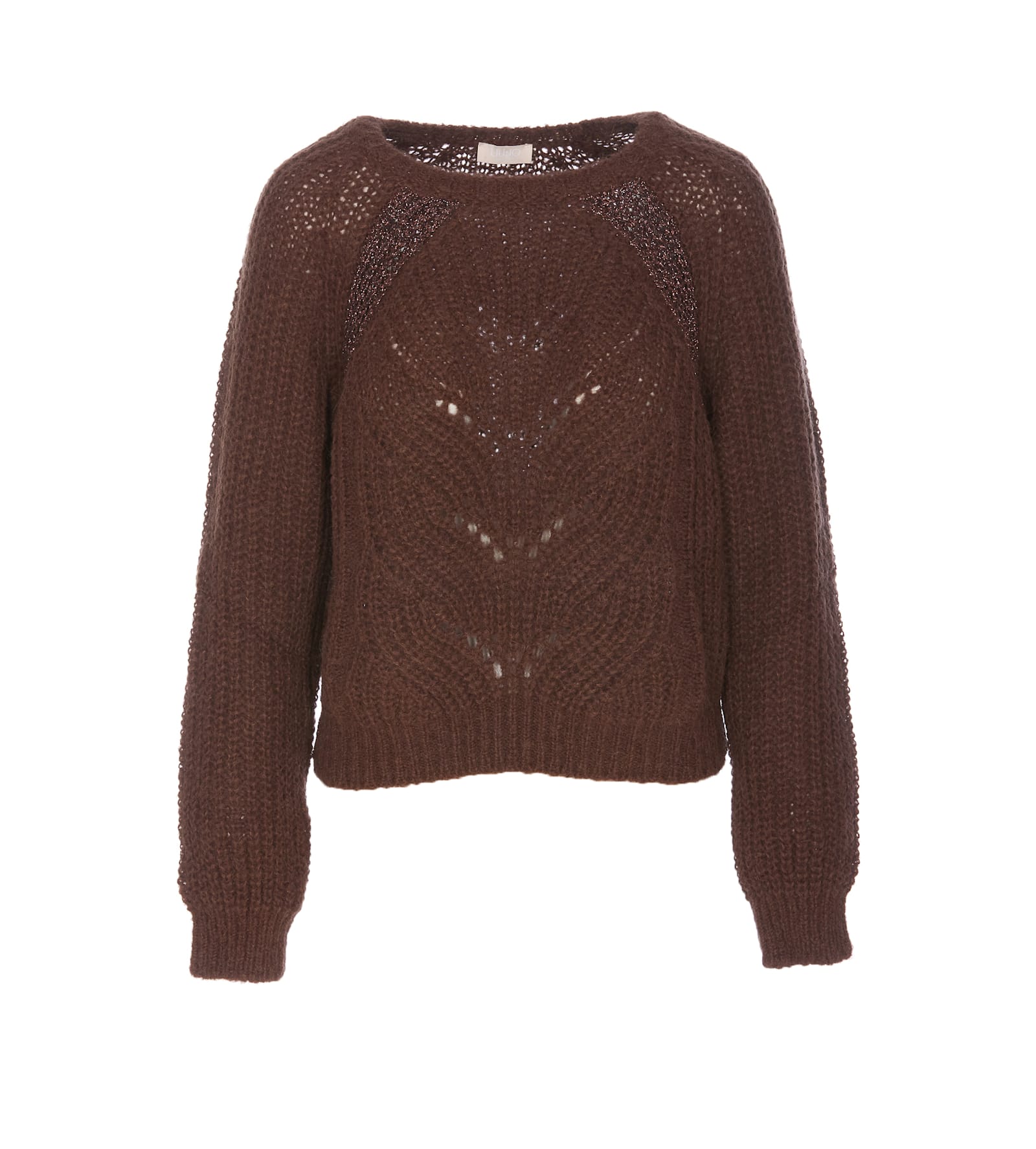 Liu-Jo Mixed Alpaca Sweater