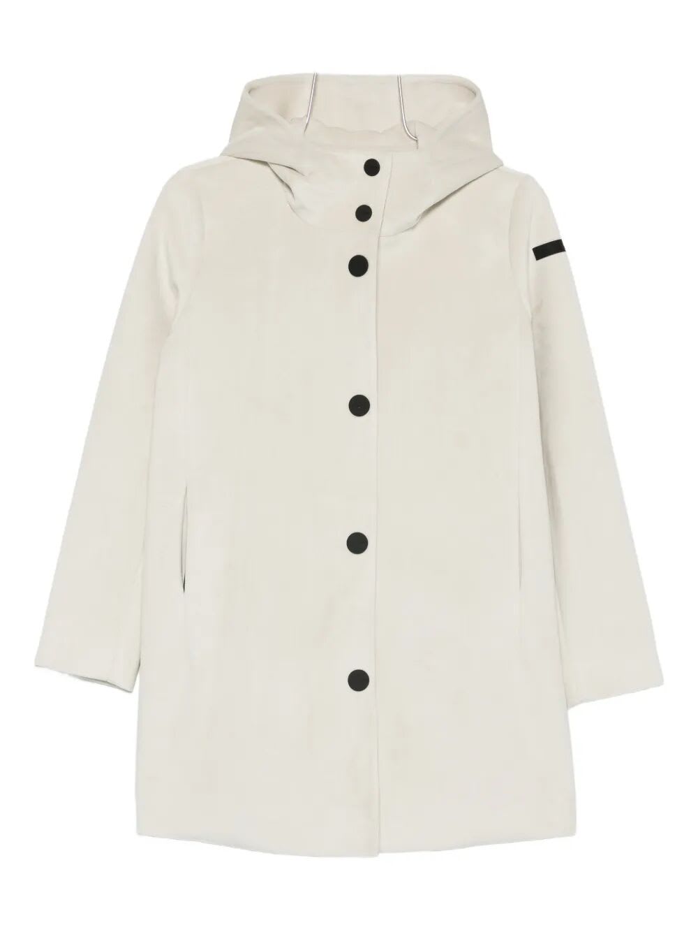 Rrd - Roberto Ricci Design Velour Neo Parka Wom Jkt In White