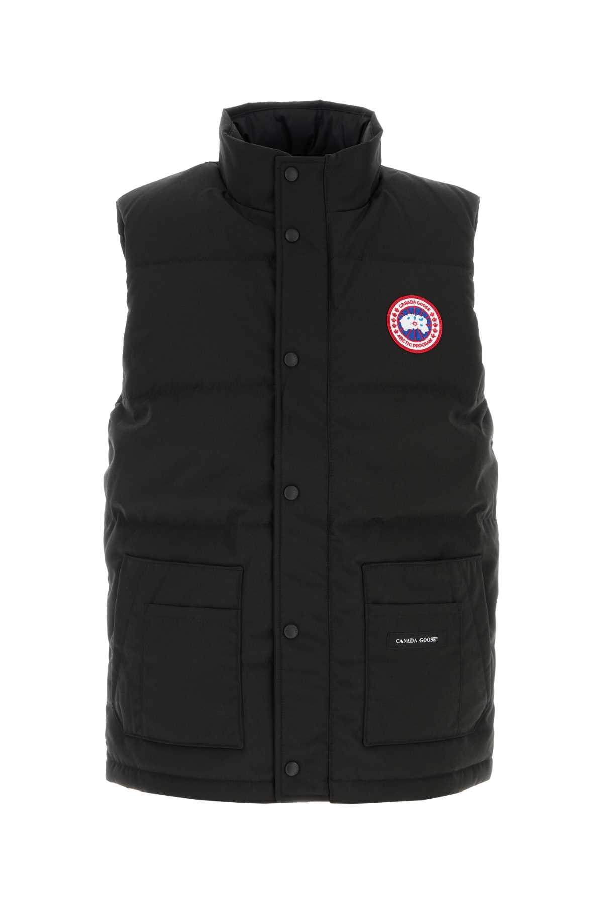 Canada Goose Charcoal Polyester Blend Freestyle Sleeveless Down Jacket