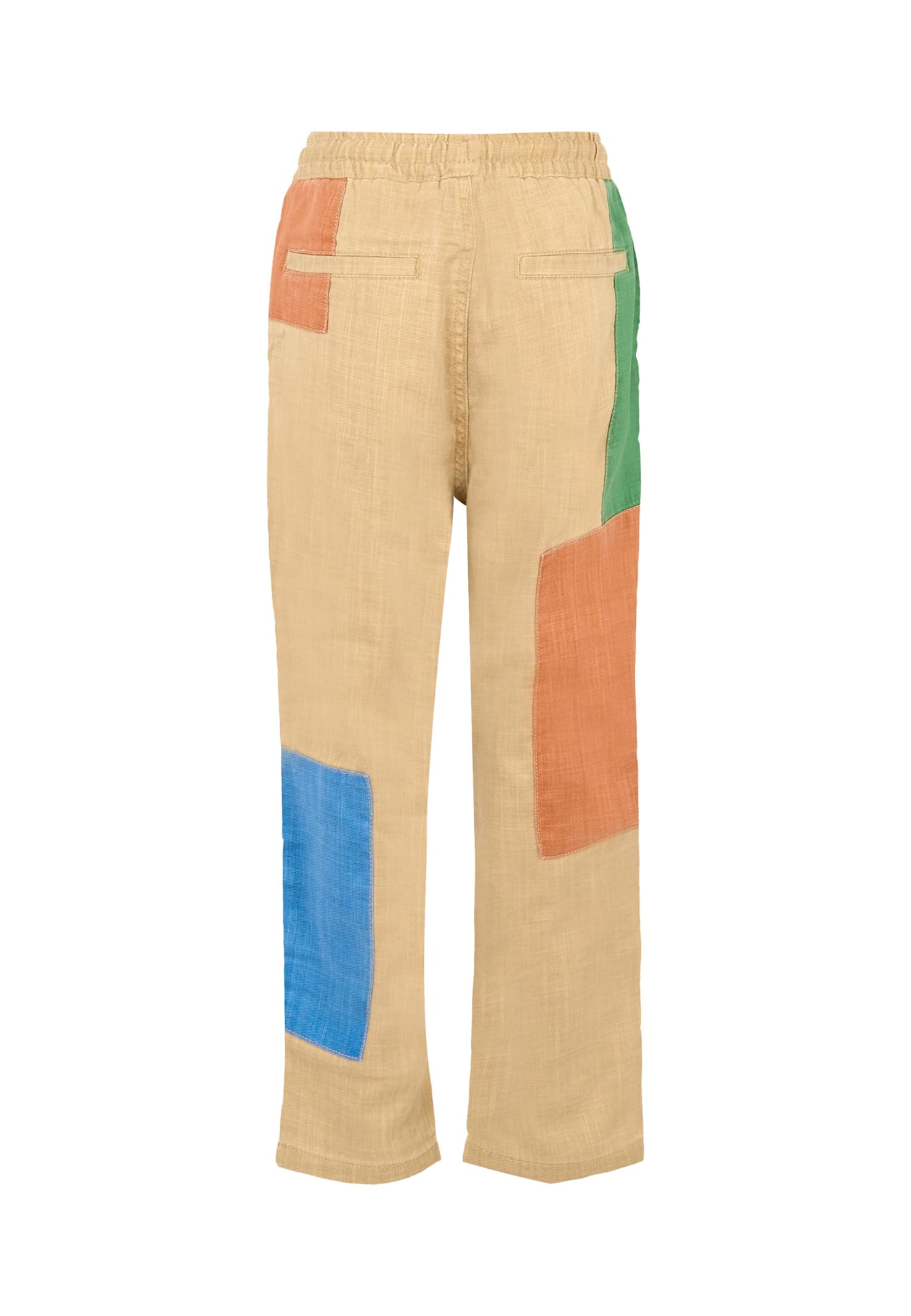 Stella Mccartney Multicolor Pants For Boy In Brown