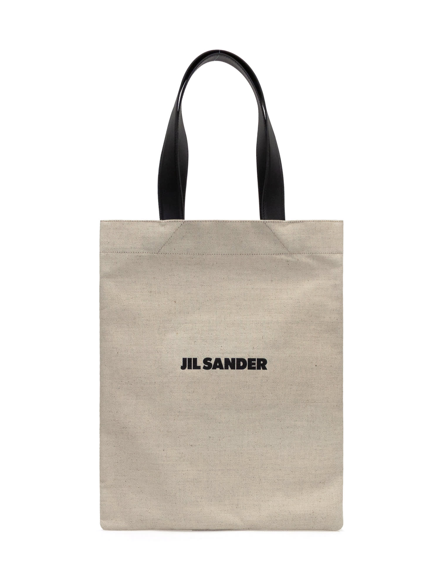 Shop Jil Sander Book Tote Bag In Beige