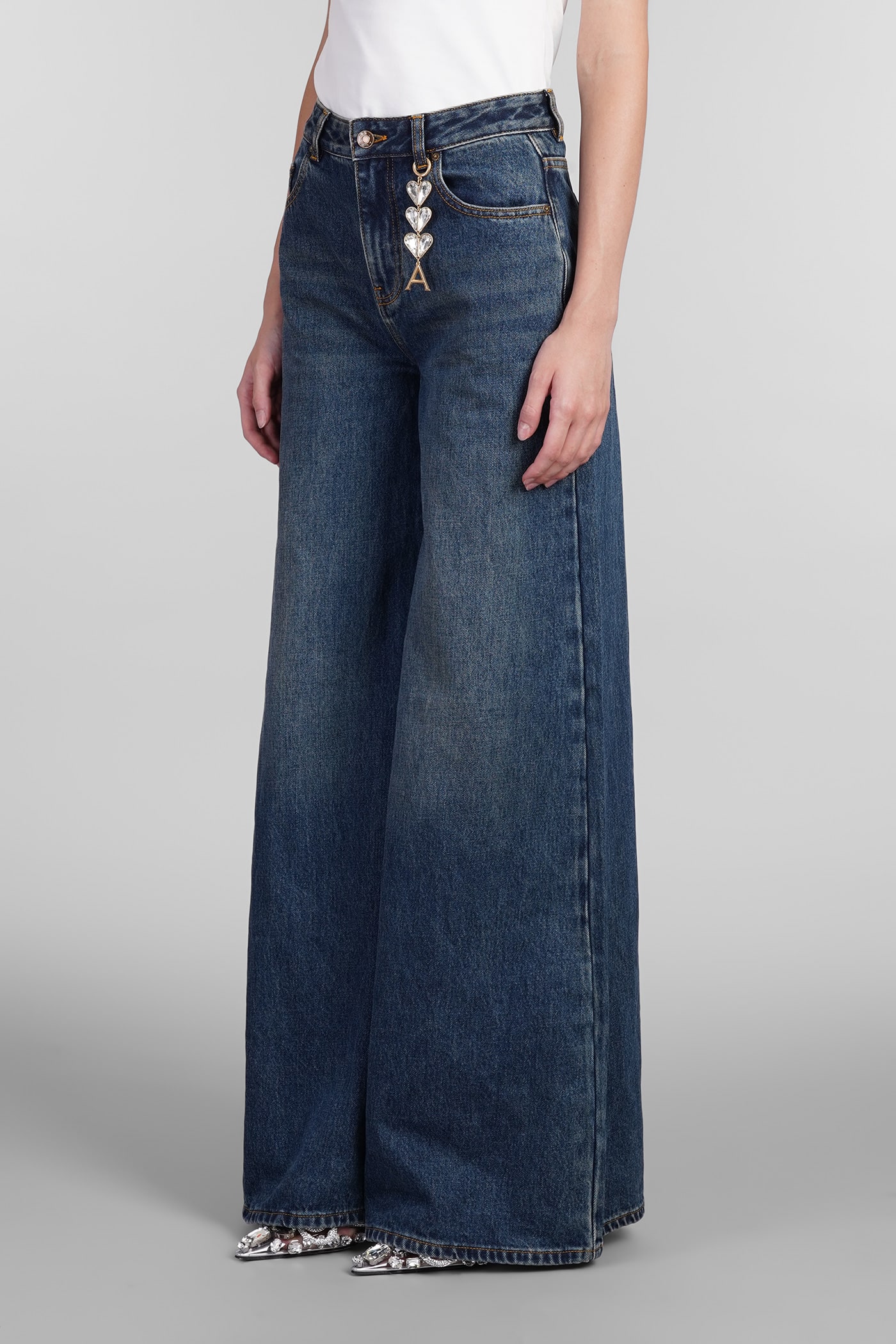 Shop Area Jeans In Blue Cotton