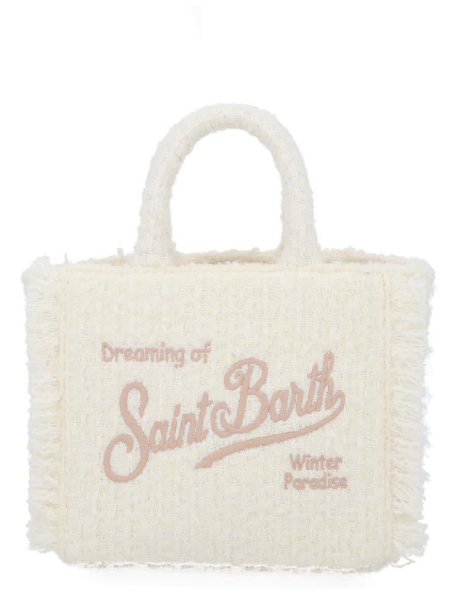 Mc2 Saint Barth Vanity Mini Tote Bag In Sand