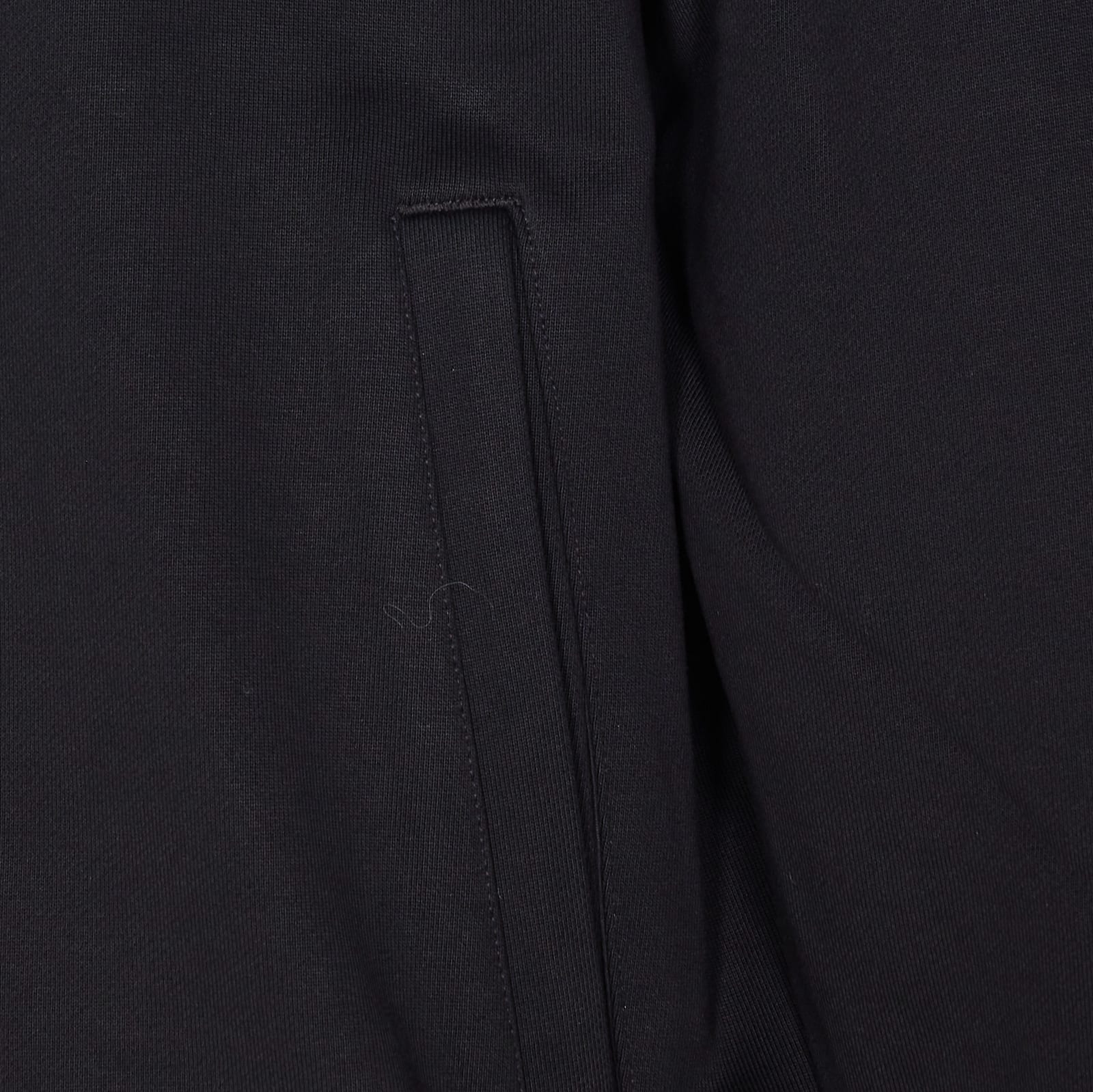 Moose Knuckles Black Cotton Blend Padded Classic Bunny Sweatshirt In Black