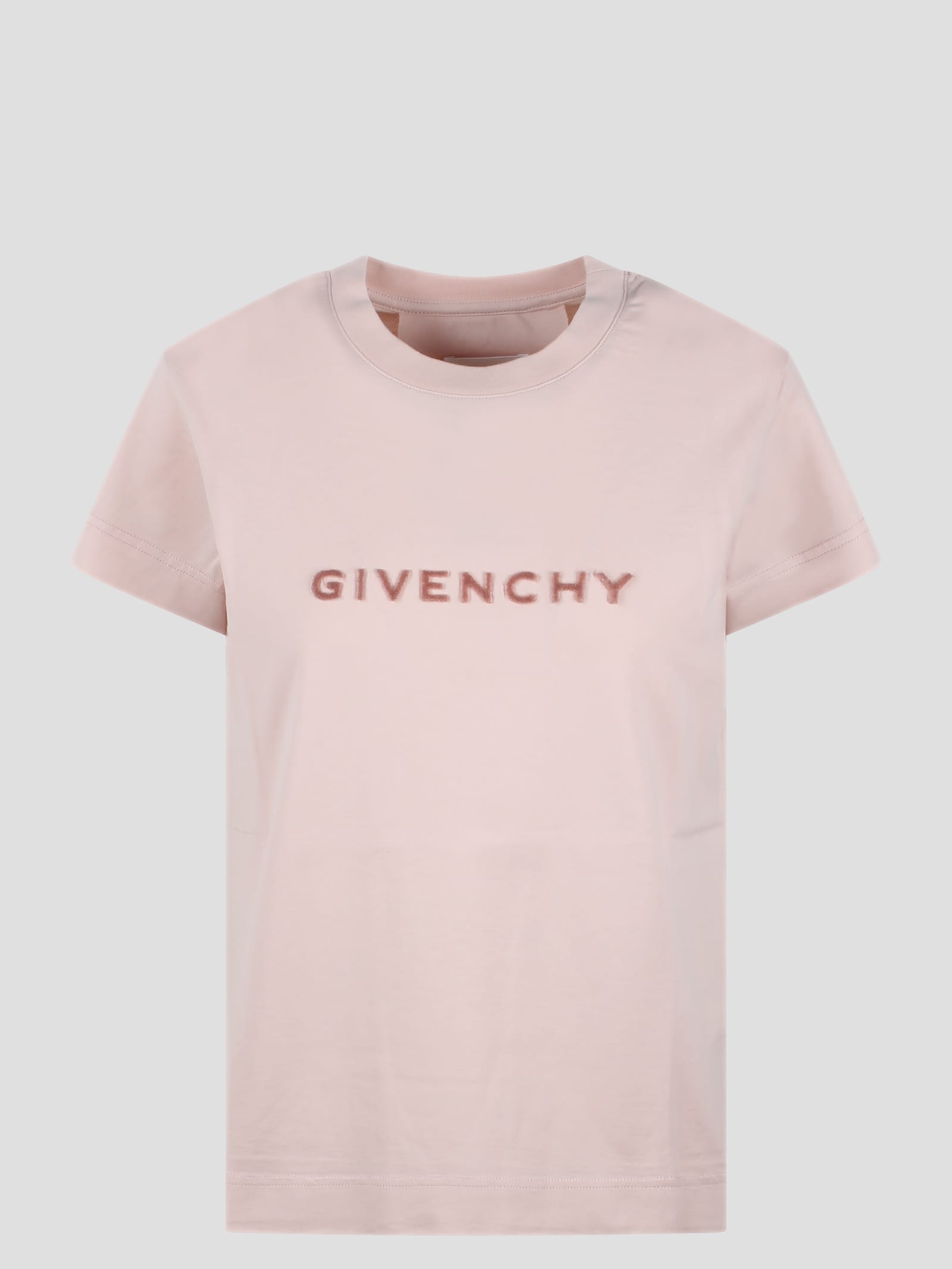 Givenchy 4g Cotton T-shirt In Pink & Purple