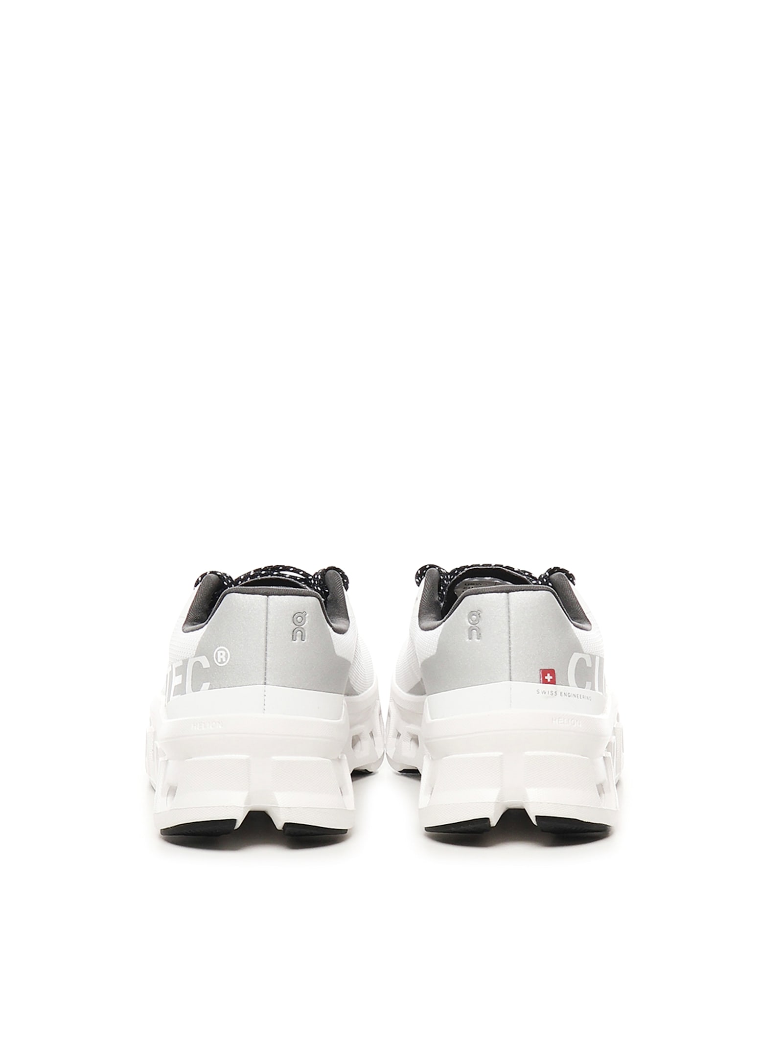 On Women's Cloudmster Road Running Sneakers In All White In White