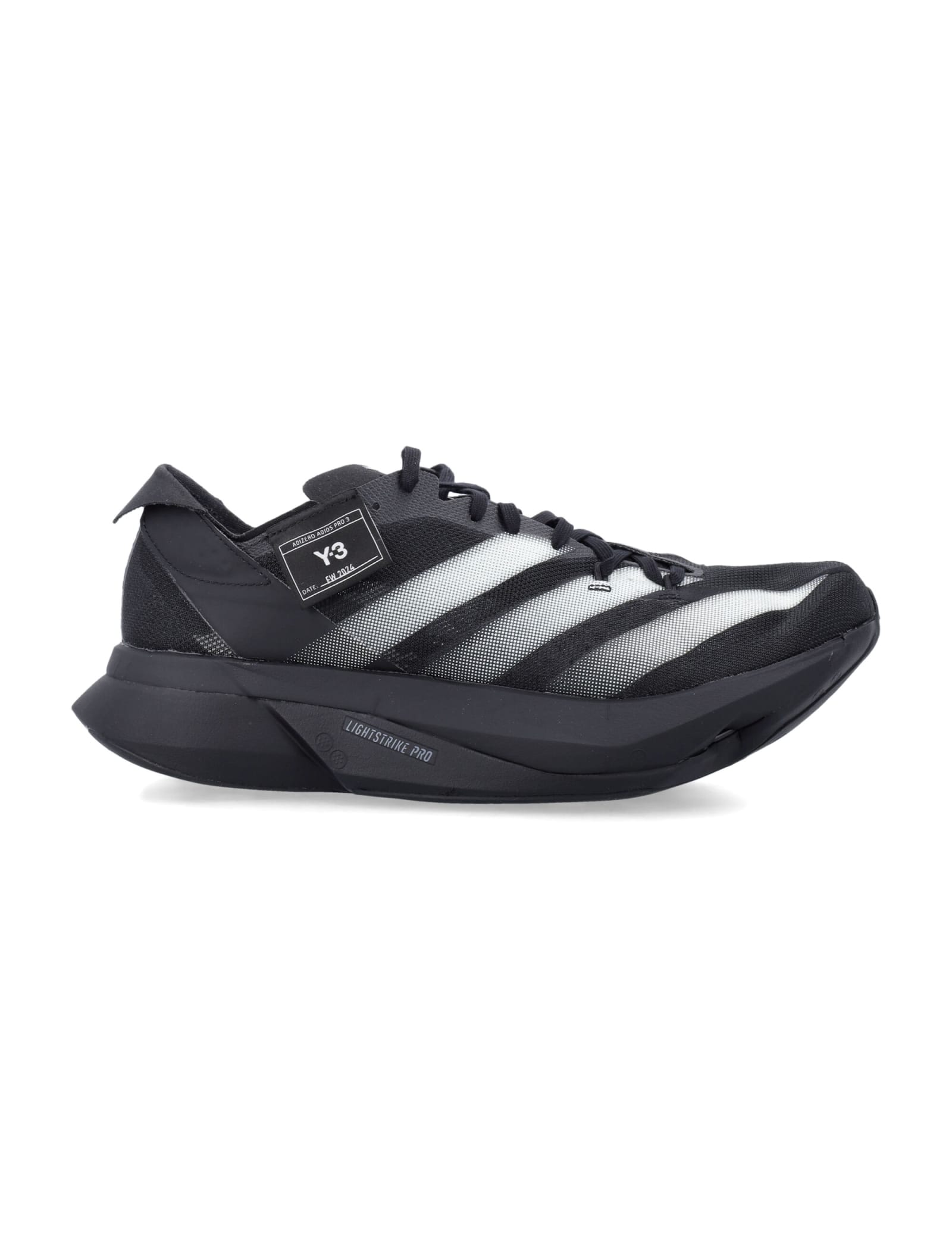 Shop Y-3 Adios Pro Sneakers In Black