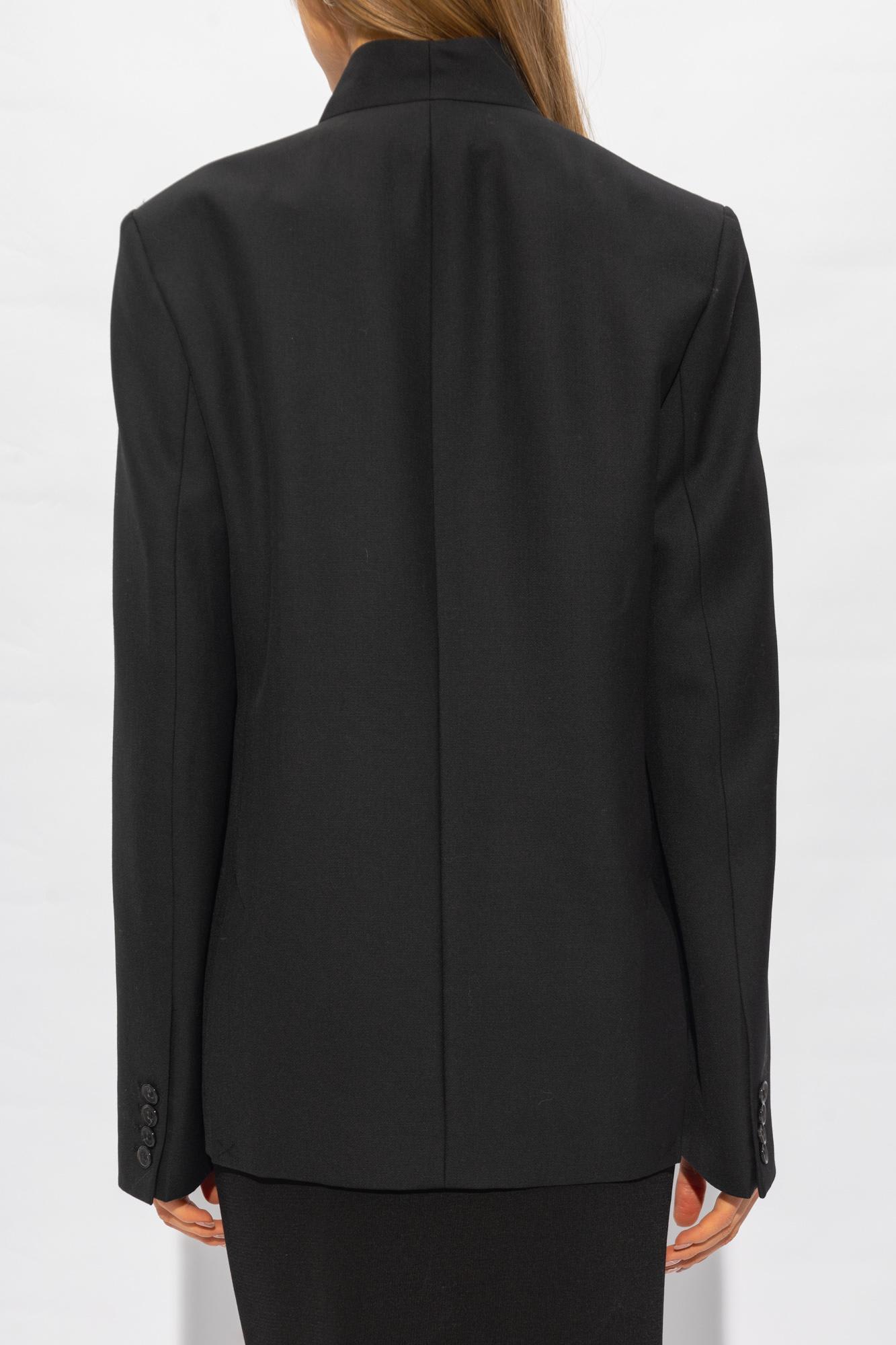 Totême Toteme Single-breasted Blazer In Black