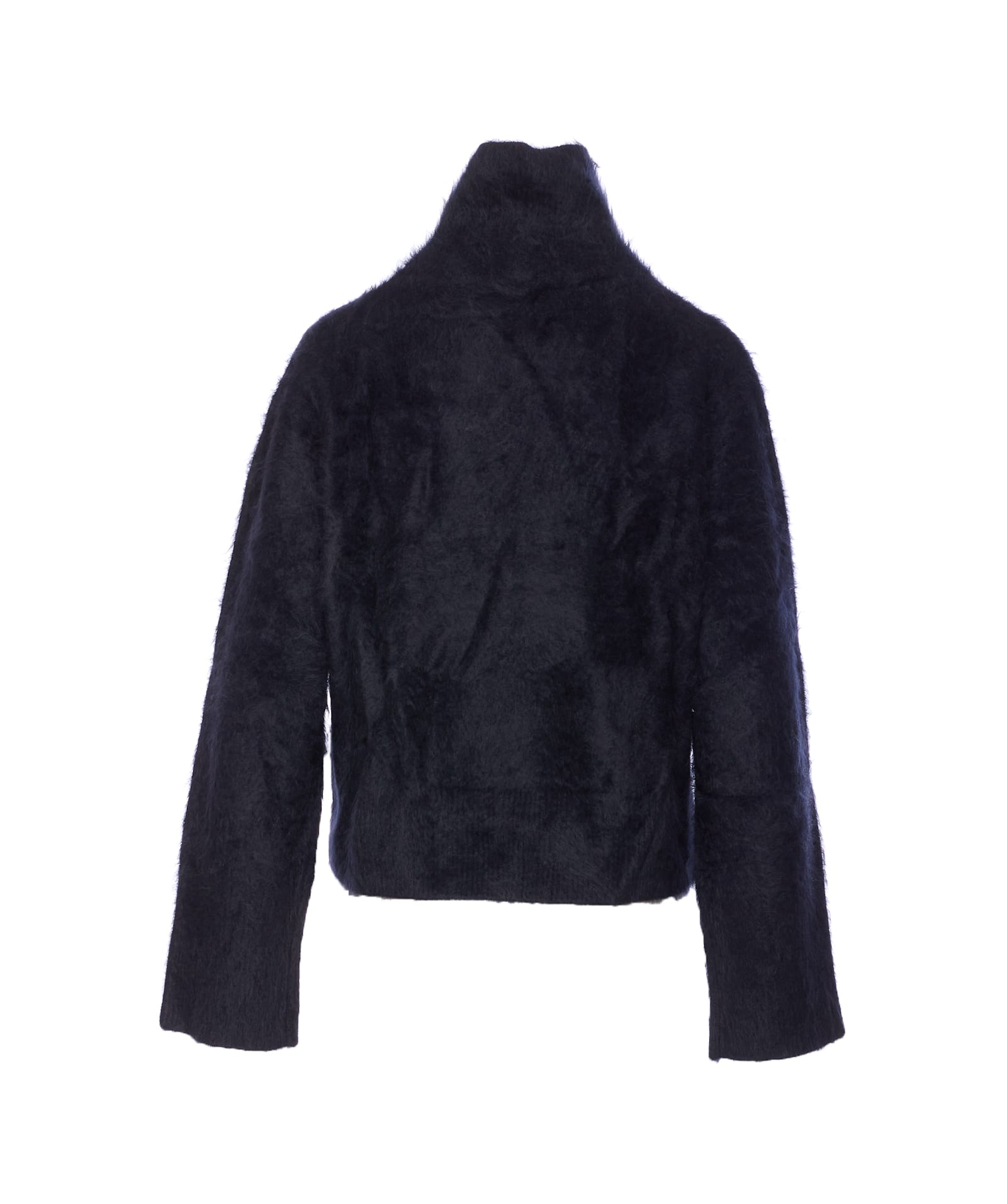 Lisa Yang Floren High-neck Sweater In Blue