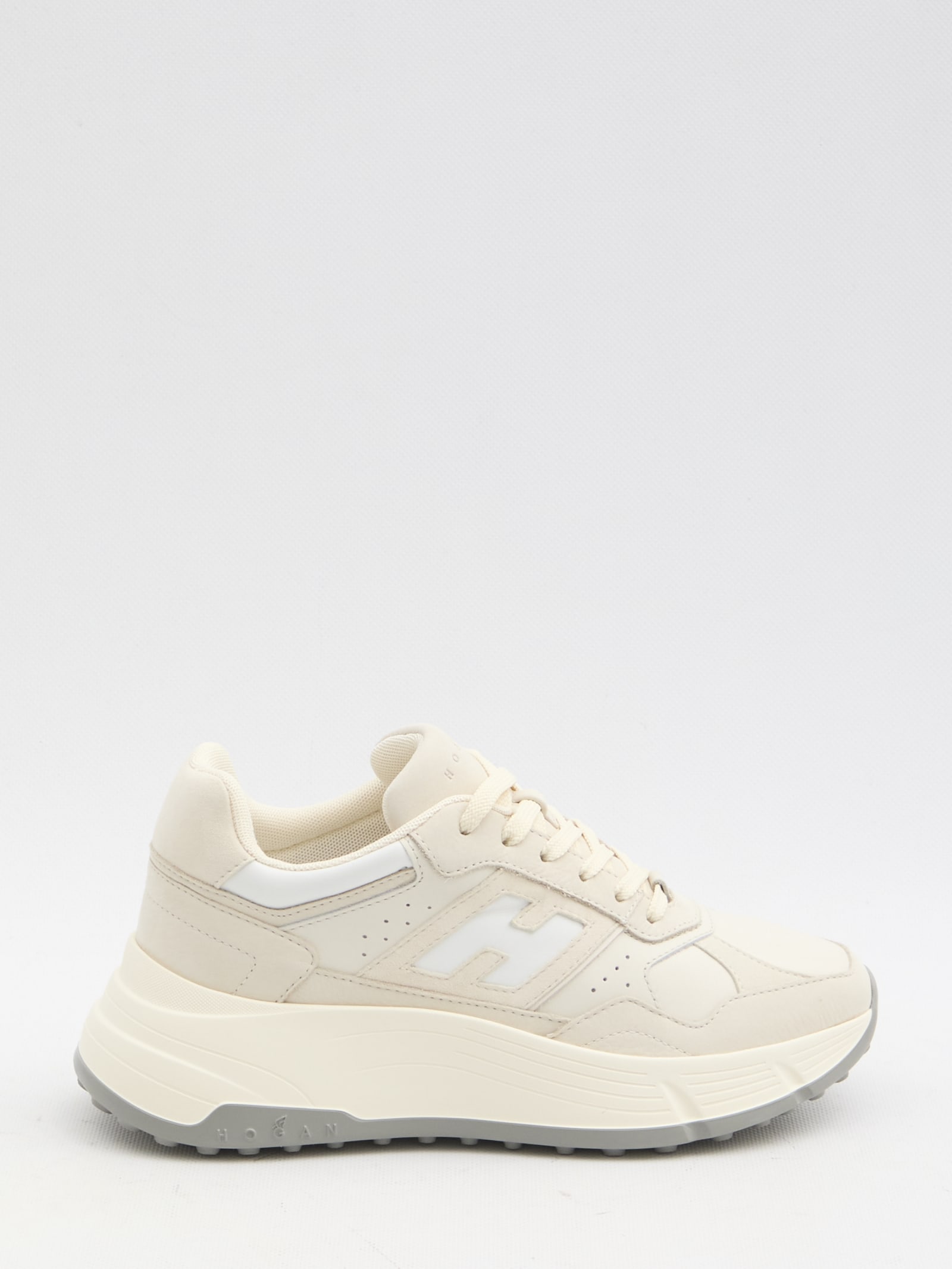 Shop Hogan H669 Sneakers In White