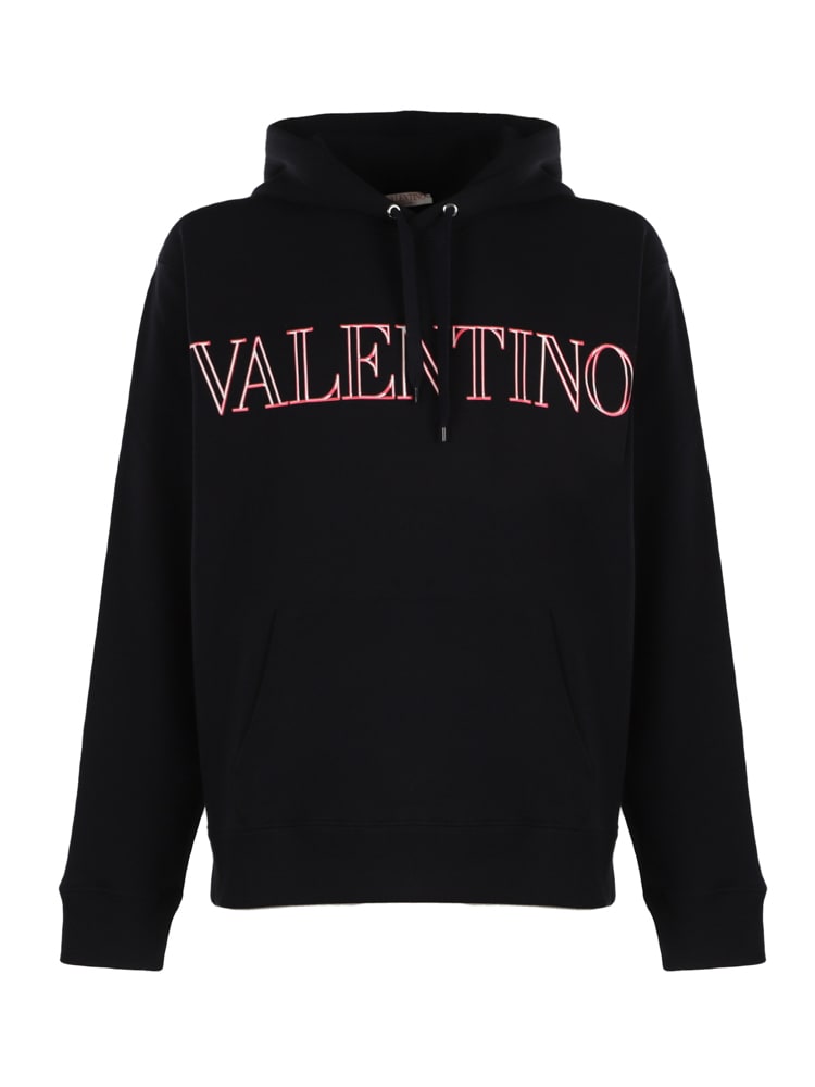 Valentino Logo Sweatshirt With Hood
