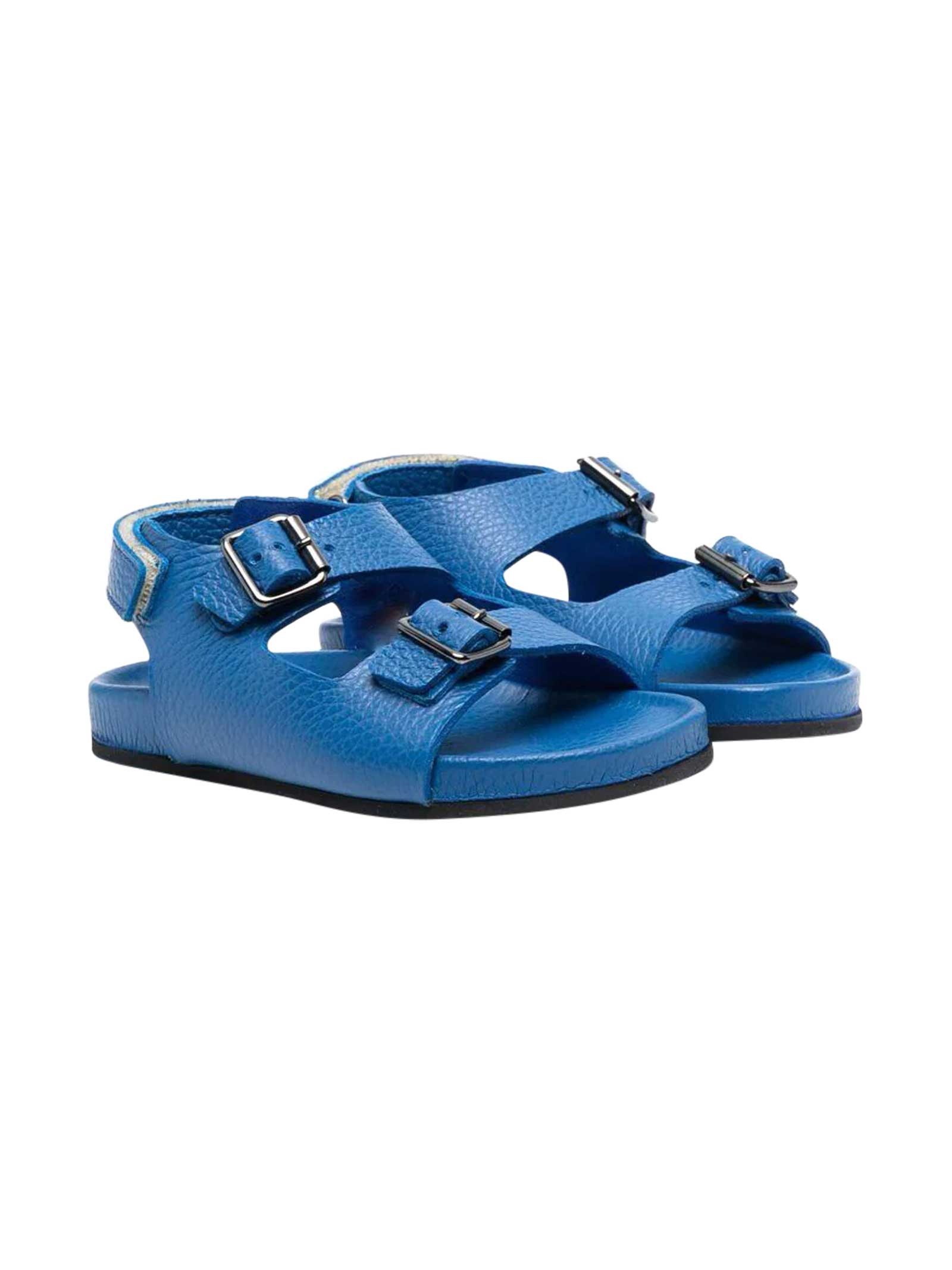 GALLUCCI KIDS BUCKLE SANDALS,T10030AM AND223