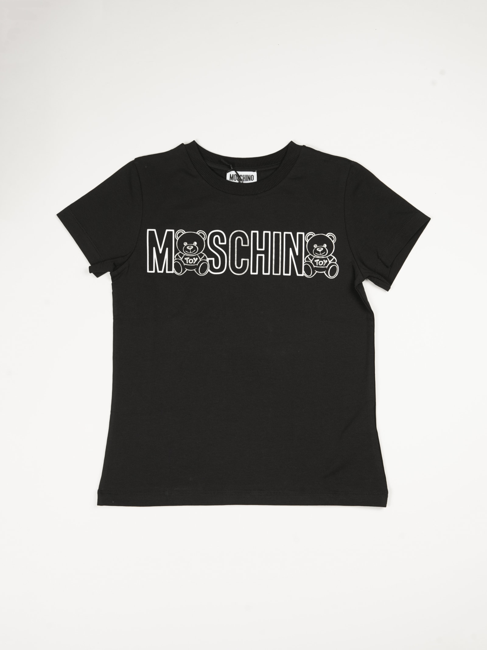 Moschino Jersey With Logo T-shirt