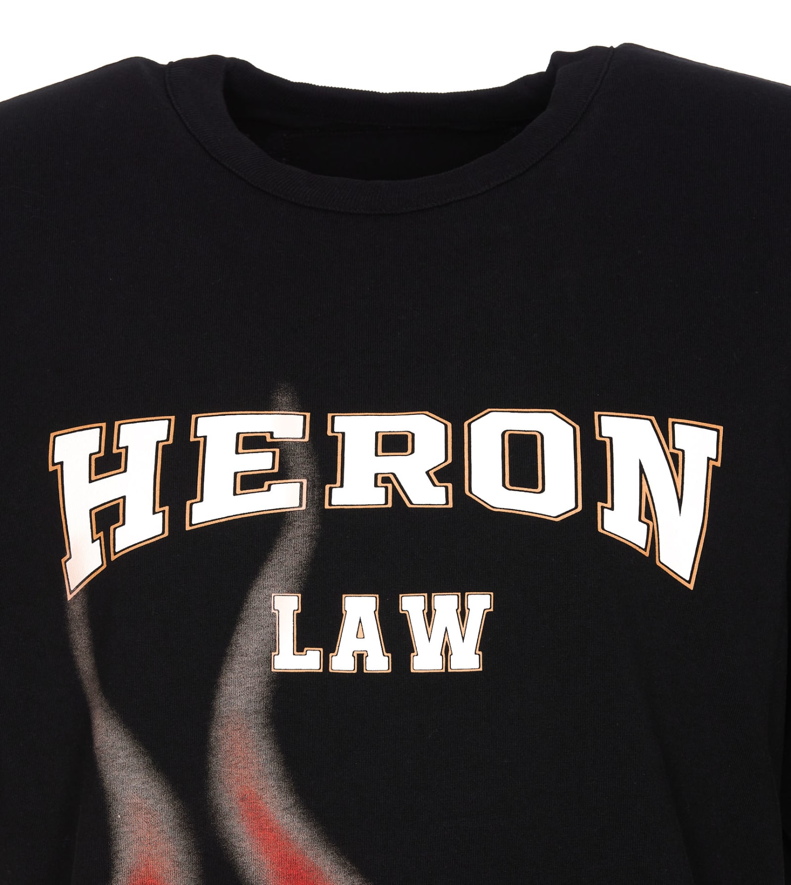 Shop Heron Preston Heron Law Flames T-shirt