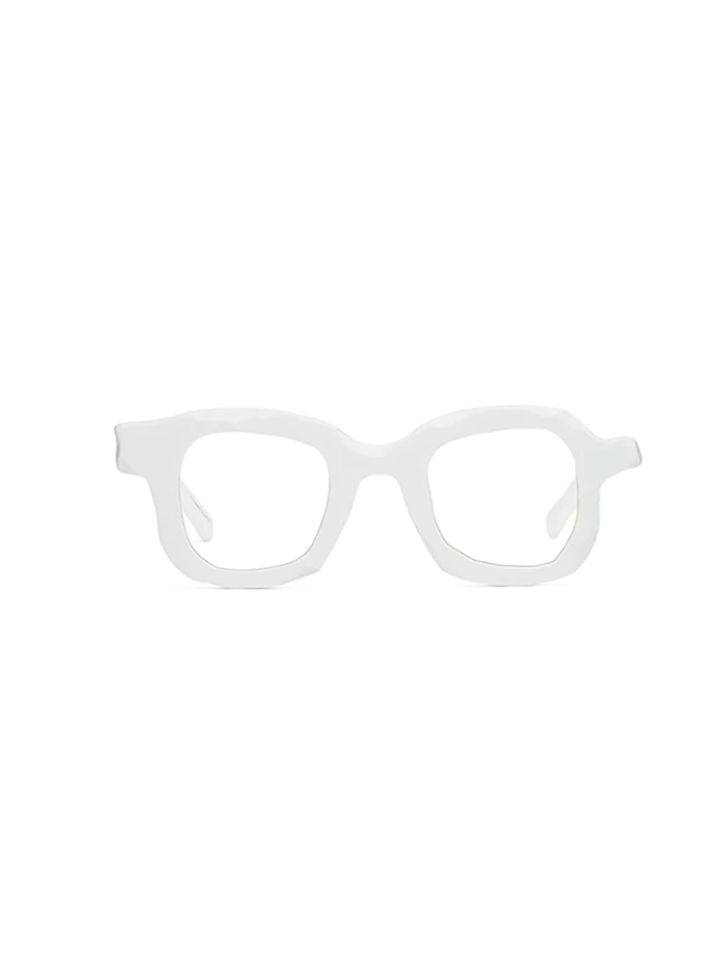 Shop Masahiro Maruyama Mm/0068 No.2(vista) Eyewear In White