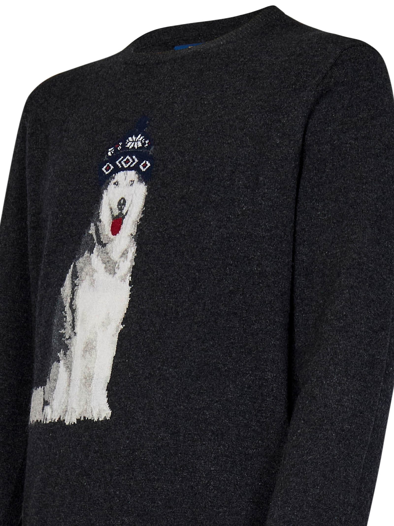 Shop Polo Ralph Lauren Sweater In Grey