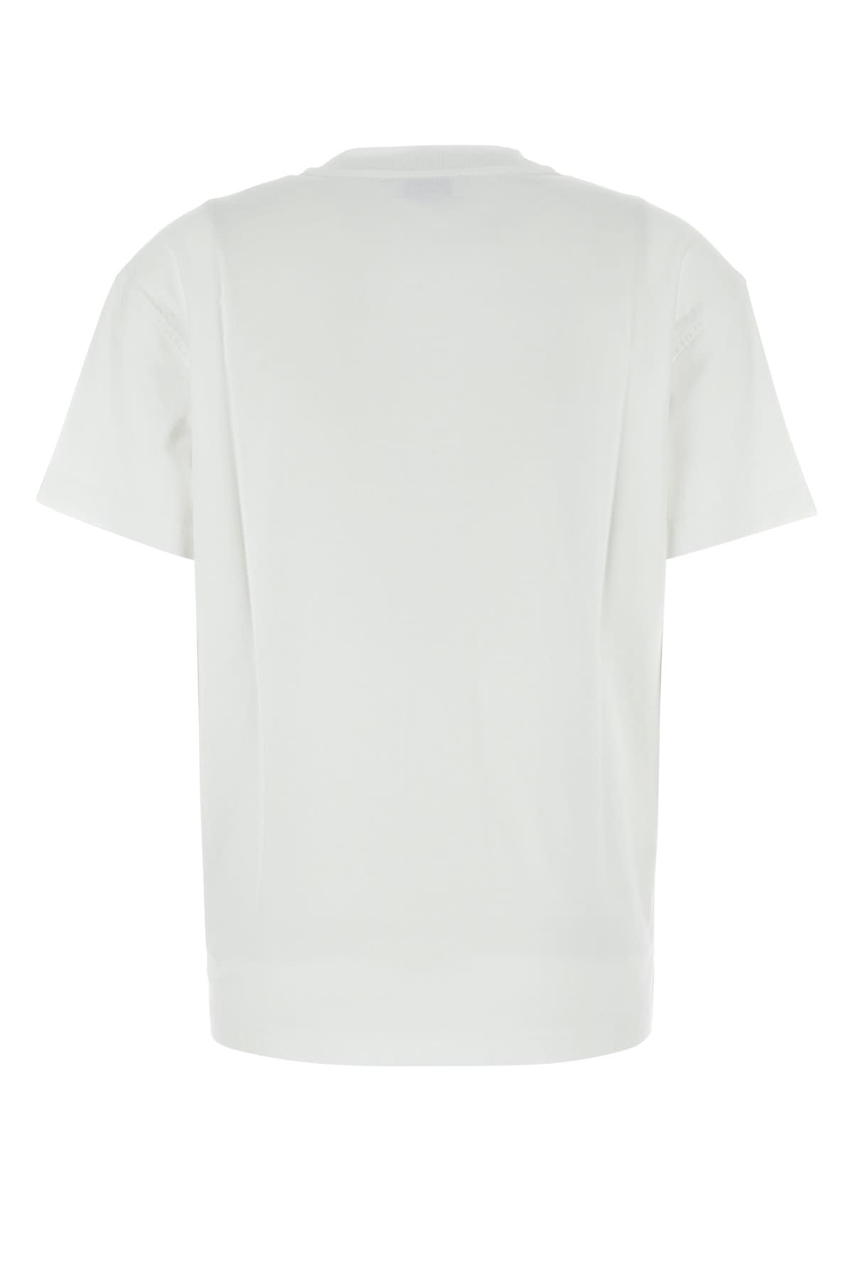 Shop Off-white Flower Bookish Reg Tee White Multicolo In Whitemu