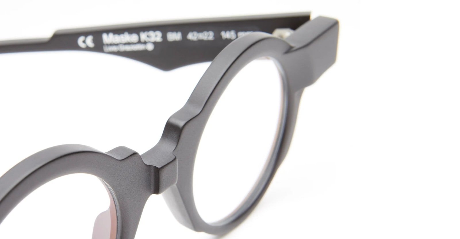 Kuboraum Mask K32 - Black Matt Glasses