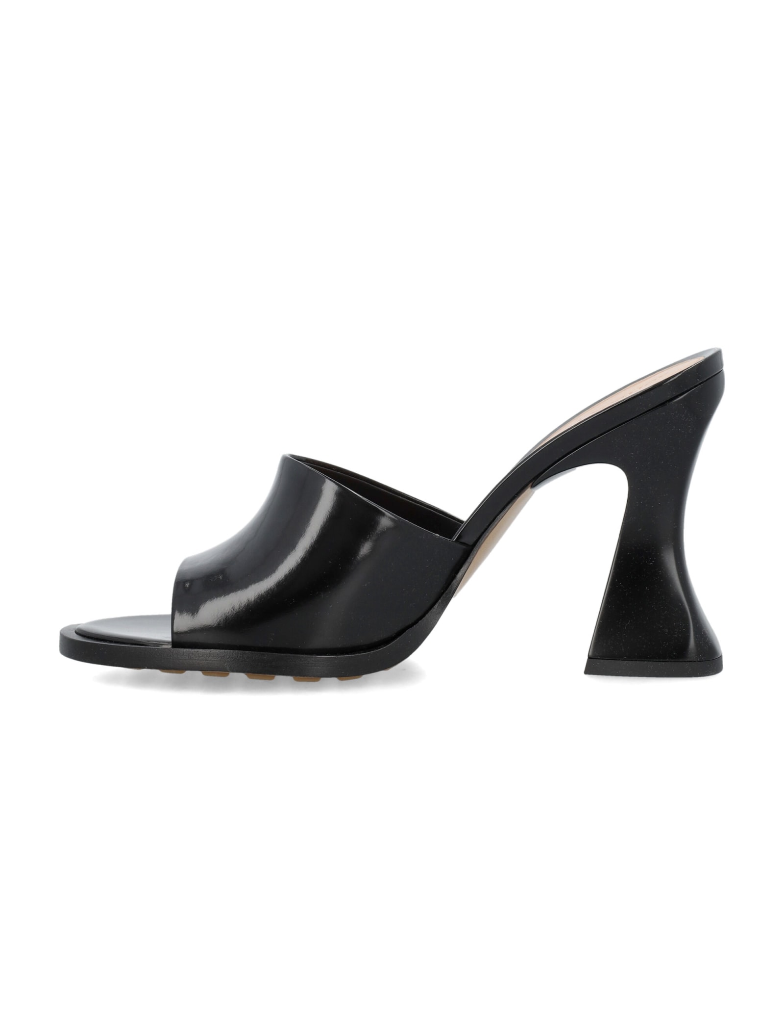 Shop Bottega Veneta Cha-cha Mules In Black