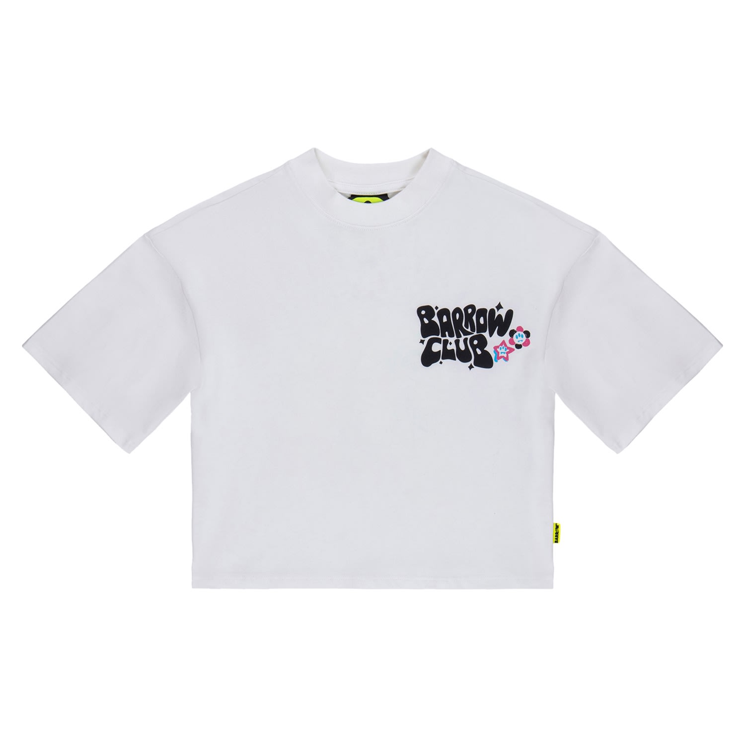 Barrow Kids' T-shirt With Decoration In White