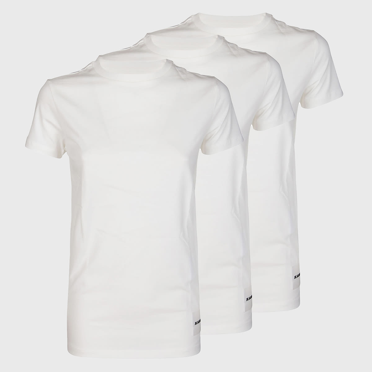 White Cotton 3 Pack Tshirt