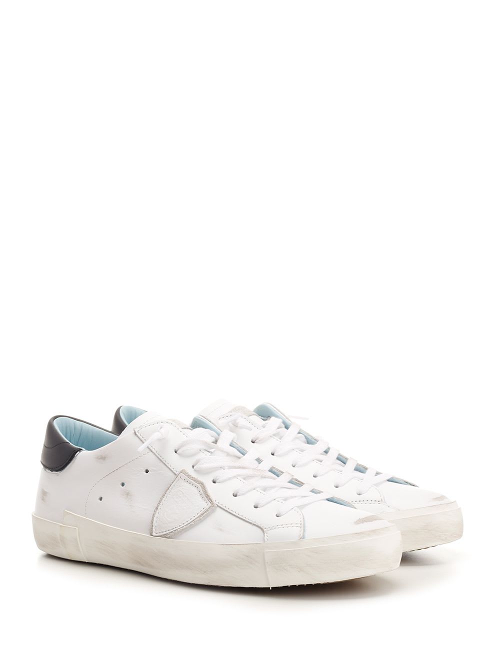 Shop Philippe Model Paris Sneakers In White