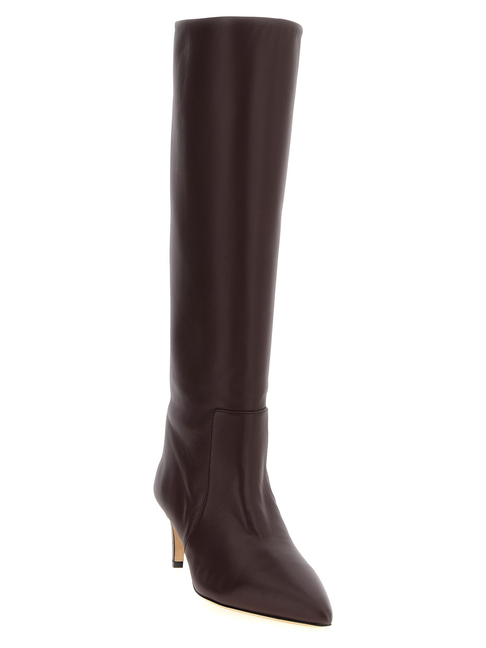 Paris Texas Stiletto Boot Boots And Ankle Boots Bordeaux In Burgundy